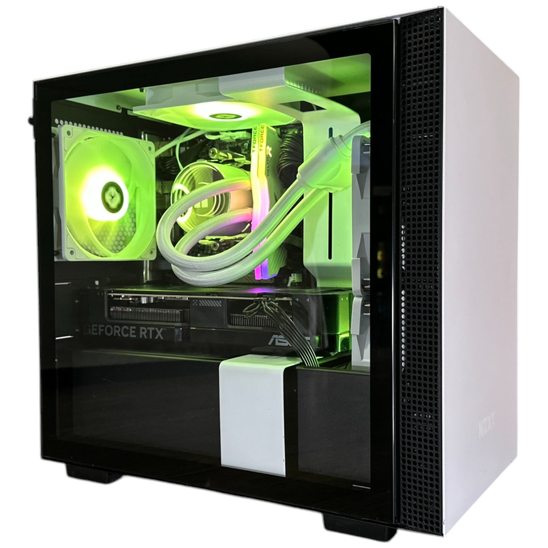 Compact Brand New 8-Core High-End Gaming PC Ryzen 7 5700x (Similar to i9-11900K), RTX 4070 Super Options, 32GB 3600mhz DDR4 Ram, 2TB NVME SSD, WIFI + BT
