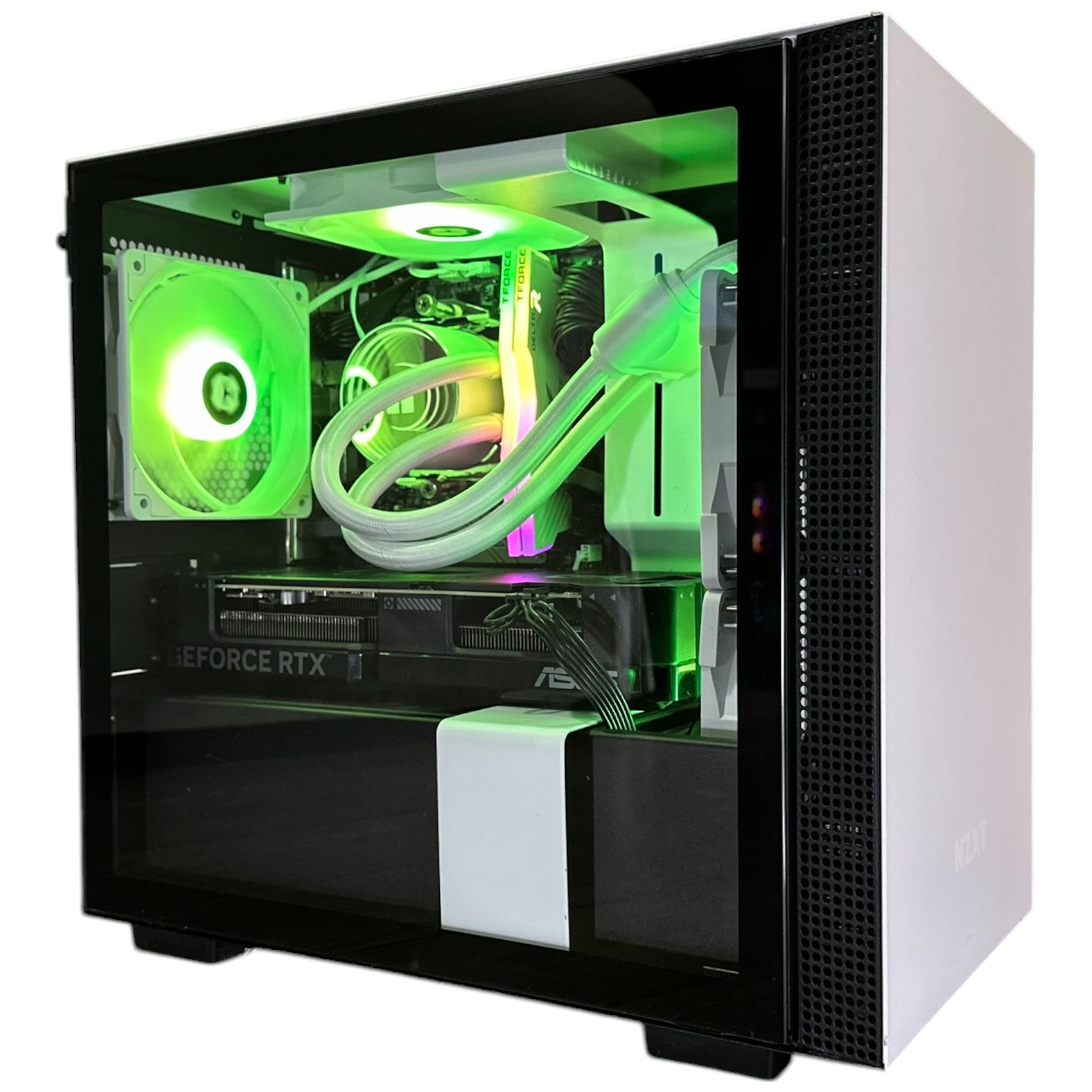 Compact Brand New 8-Core High-End Gaming PC Ryzen 7 5700x (Similar to i9-11900K), RTX 4070 Super Options, 32GB 3600mhz DDR4 Ram, 2TB NVME SSD, WIFI + BT