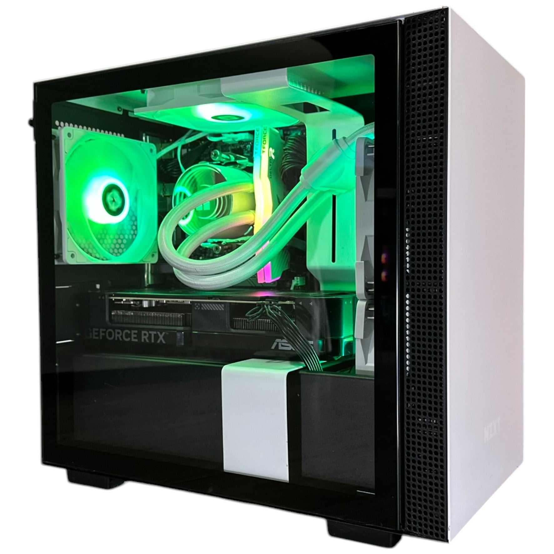 Compact Brand New 8-Core High-End Gaming PC Ryzen 7 5700x (Similar to i9-11900K), RTX 4070 Super Options, 32GB 3600mhz DDR4 Ram, 2TB NVME SSD, WIFI + BT