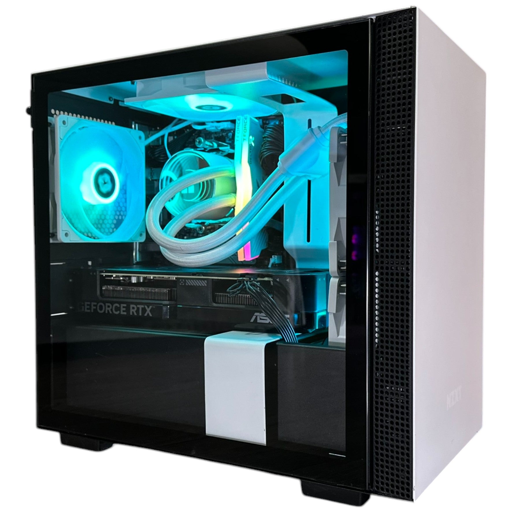 Compact Brand New 8-Core High-End Gaming PC Ryzen 7 5700x (Similar to i9-11900K), RTX 4070 Super Options, 32GB 3600mhz DDR4 Ram, 2TB NVME SSD, WIFI + BT