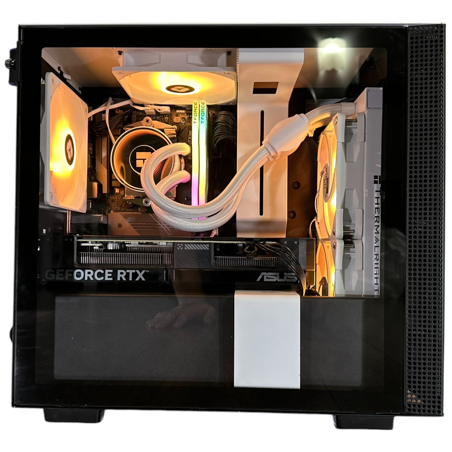 Compact Brand New 8-Core High-End Gaming PC Ryzen 7 5700x (Similar to i9-11900K), RTX 4070 Super Options, 32GB 3600mhz DDR4 Ram, 2TB NVME SSD, WIFI + BT