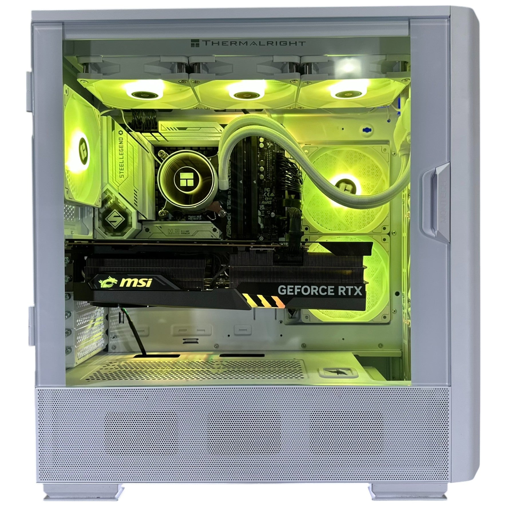 i9-12900K Gaming PC | 16-Core | RTX 30/40/50 Series Options | 64GB DDR5 5600MHz | 2TB Gen 4 NVMe SSD | STEEL LEGEND™ | WIFI + BT | Brand New - Groovy Computers