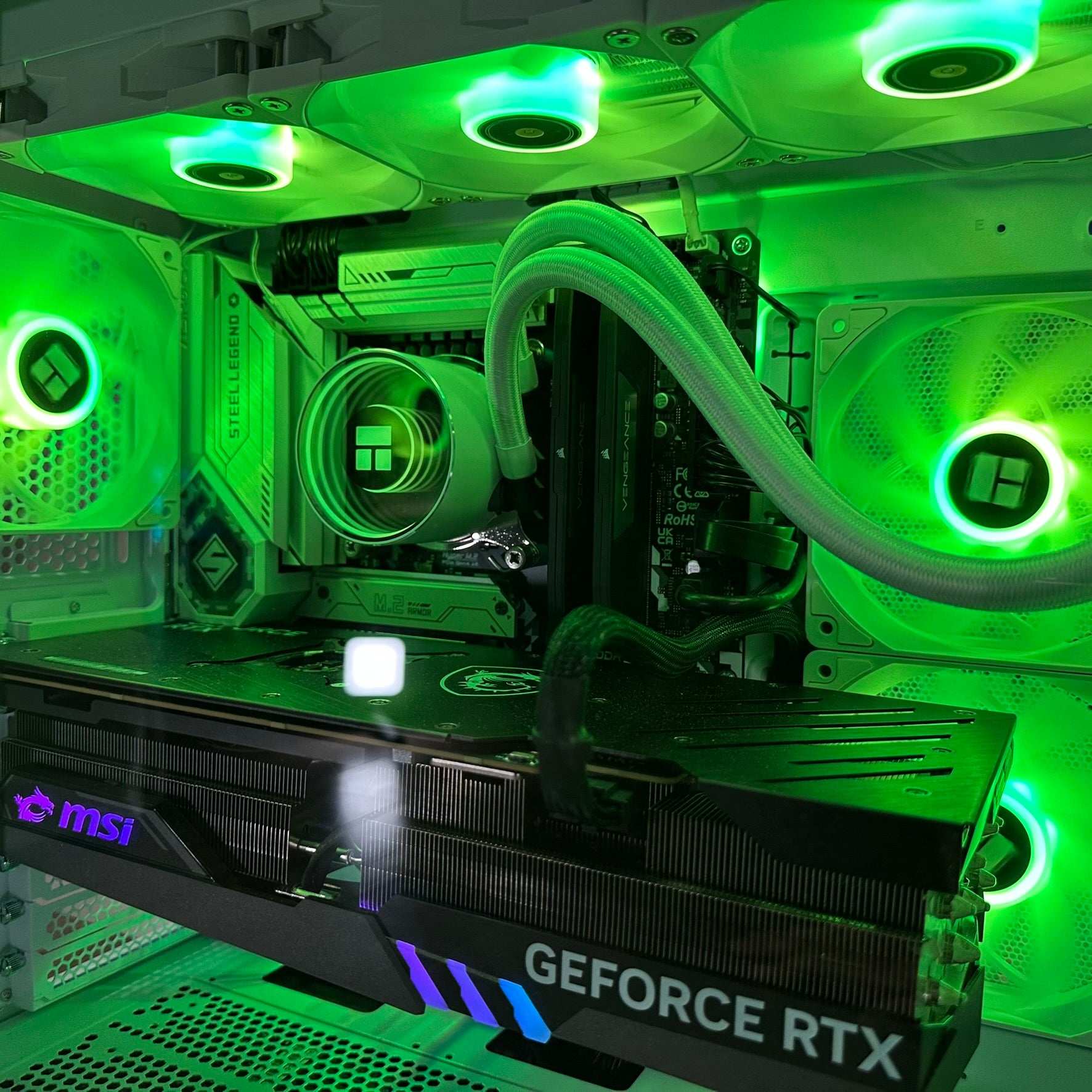 4K/1440p Workstation i9-13900F Gaming PC | 24-Core | RTX 4090 24GB | 64GB DDR5 6000MHz | 2TB Gen 4 NVMe SSD | STEEL LEGEND™ | WIFI + BT | Brand New