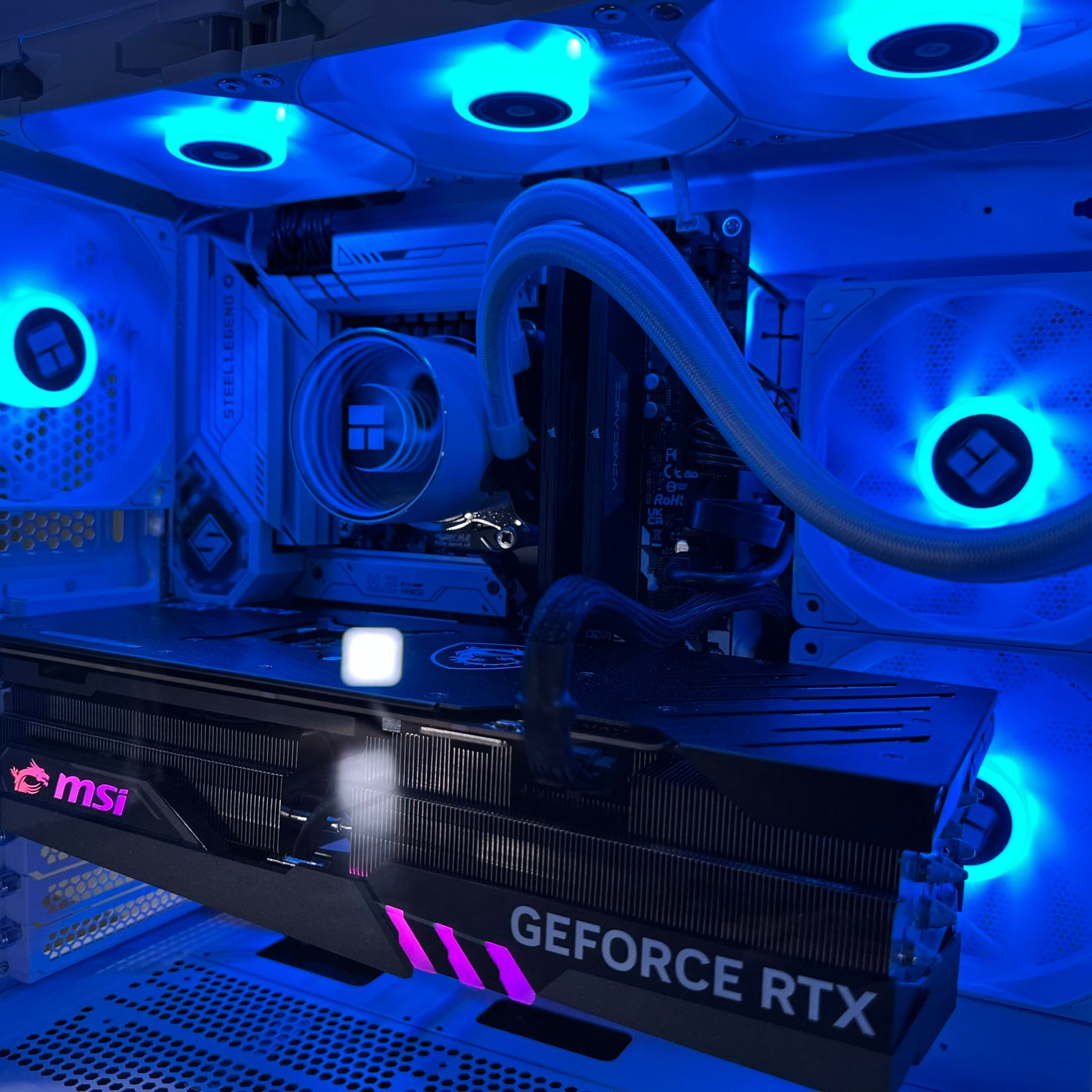 4K/1440p Workstation i9-13900F Gaming PC | 24-Core | RTX 4090 24GB | 64GB DDR5 6000MHz | 2TB Gen 4 NVMe SSD | STEEL LEGEND™ | WIFI + BT | Brand New