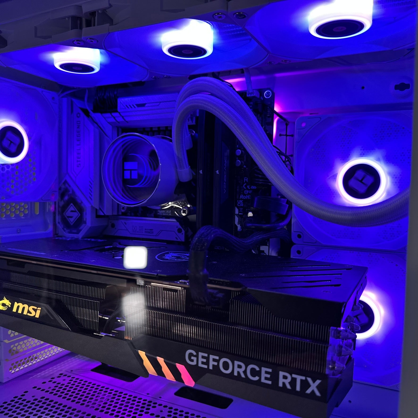 4K/1440p Workstation i9-13900F Gaming PC | 24-Core | RTX 4090 24GB | 64GB DDR5 6000MHz | 2TB Gen 4 NVMe SSD | STEEL LEGEND™ | WIFI + BT | Brand New