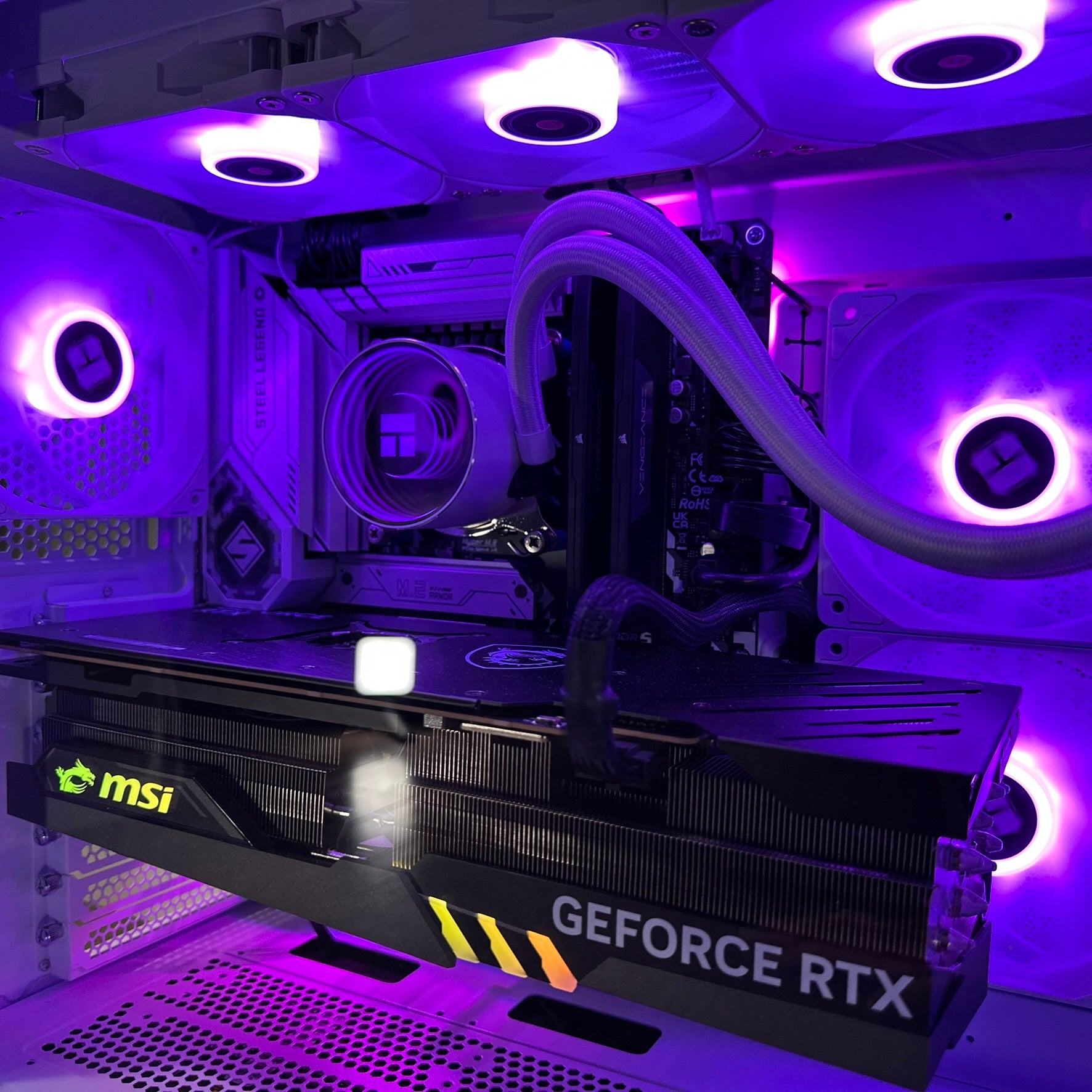 4K/1440p Workstation i9-13900F Gaming PC | 24-Core | RTX 4090 24GB | 64GB DDR5 6000MHz | 2TB Gen 4 NVMe SSD | STEEL LEGEND™ | WIFI + BT | Brand New