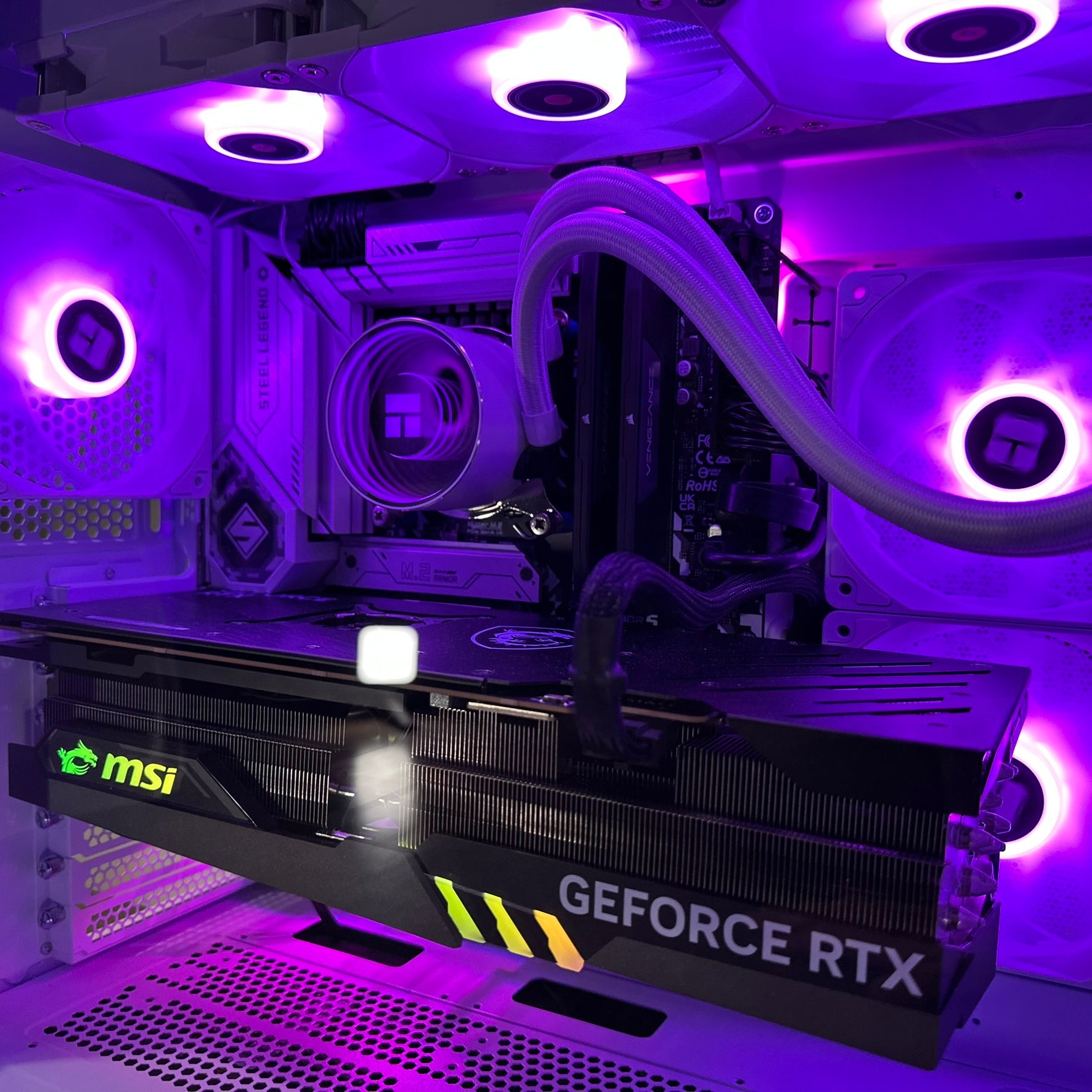 4K/1440p Workstation i9-13900F Gaming PC | 24-Core | RTX 4090 24GB | 64GB DDR5 6000MHz | 2TB Gen 4 NVMe SSD | STEEL LEGEND™ | WIFI + BT | Brand New