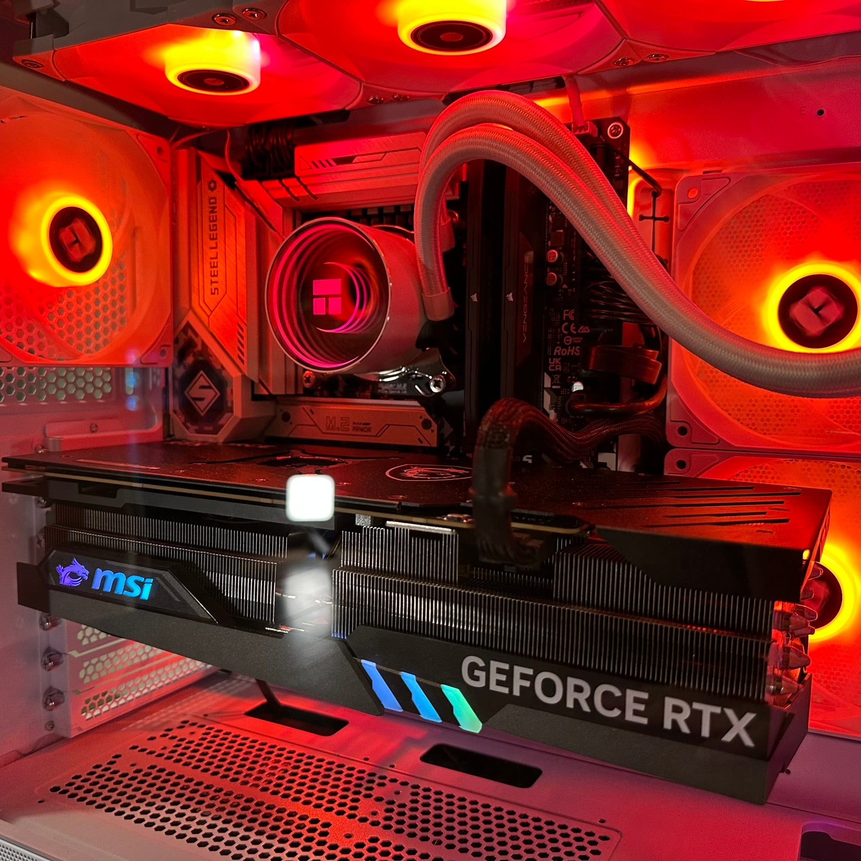 i9-12900K Gaming PC | 16-Core | RTX 30/40/50 Series Options | 64GB DDR5 5600MHz | 2TB Gen 4 NVMe SSD | STEEL LEGEND™ | WIFI + BT | Brand New - Groovy Computers