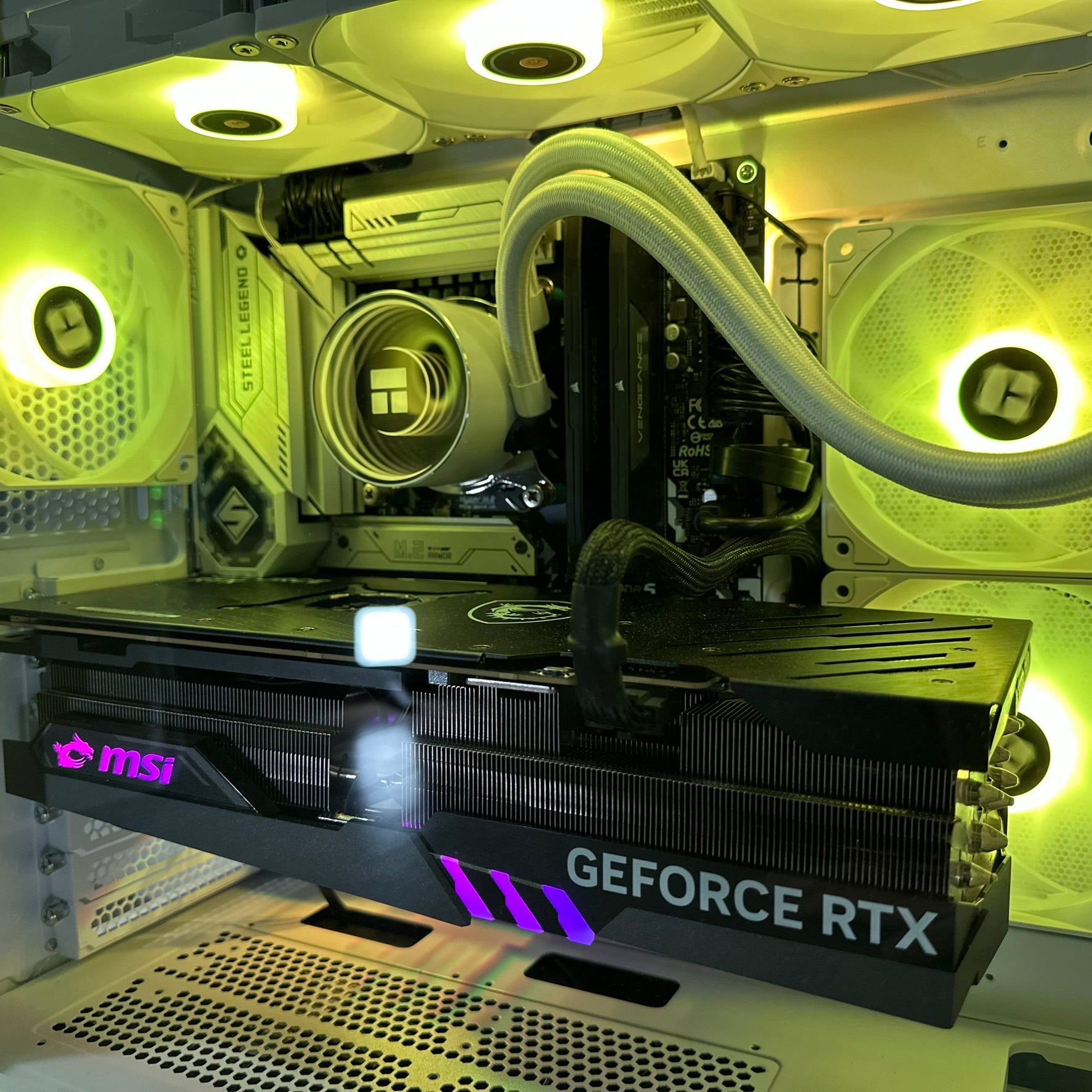 4K/1440p Workstation i9-13900F Gaming PC | 24-Core | RTX 4090 24GB | 64GB DDR5 6000MHz | 2TB Gen 4 NVMe SSD | STEEL LEGEND™ | WIFI + BT | Brand New