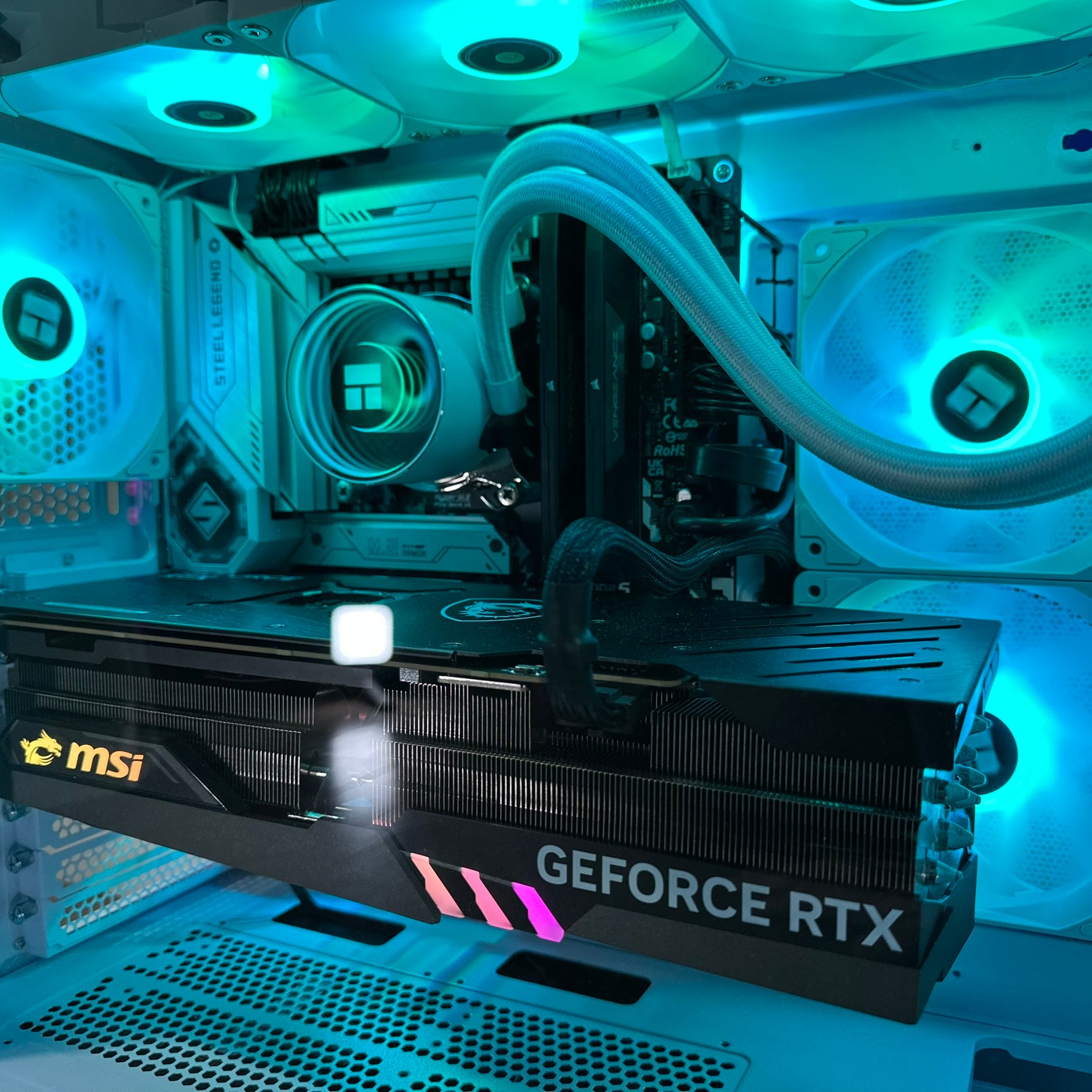 4K/1440p Workstation i9-13900F Gaming PC | 24-Core | RTX 4090 24GB | 64GB DDR5 6000MHz | 2TB Gen 4 NVMe SSD | STEEL LEGEND™ | WIFI + BT | Brand New