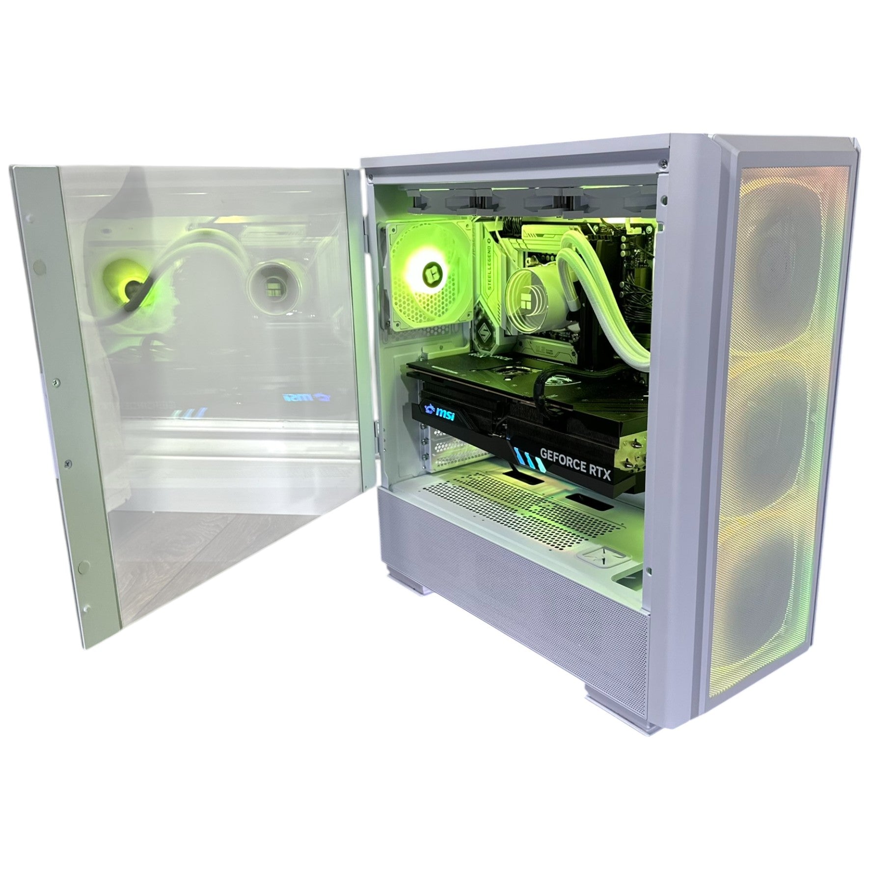 i9-12900K Gaming PC | 16-Core | RTX 30/40/50 Series Options | 64GB DDR5 5600MHz | 2TB Gen 4 NVMe SSD | STEEL LEGEND™ | WIFI + BT | Brand New - Groovy Computers