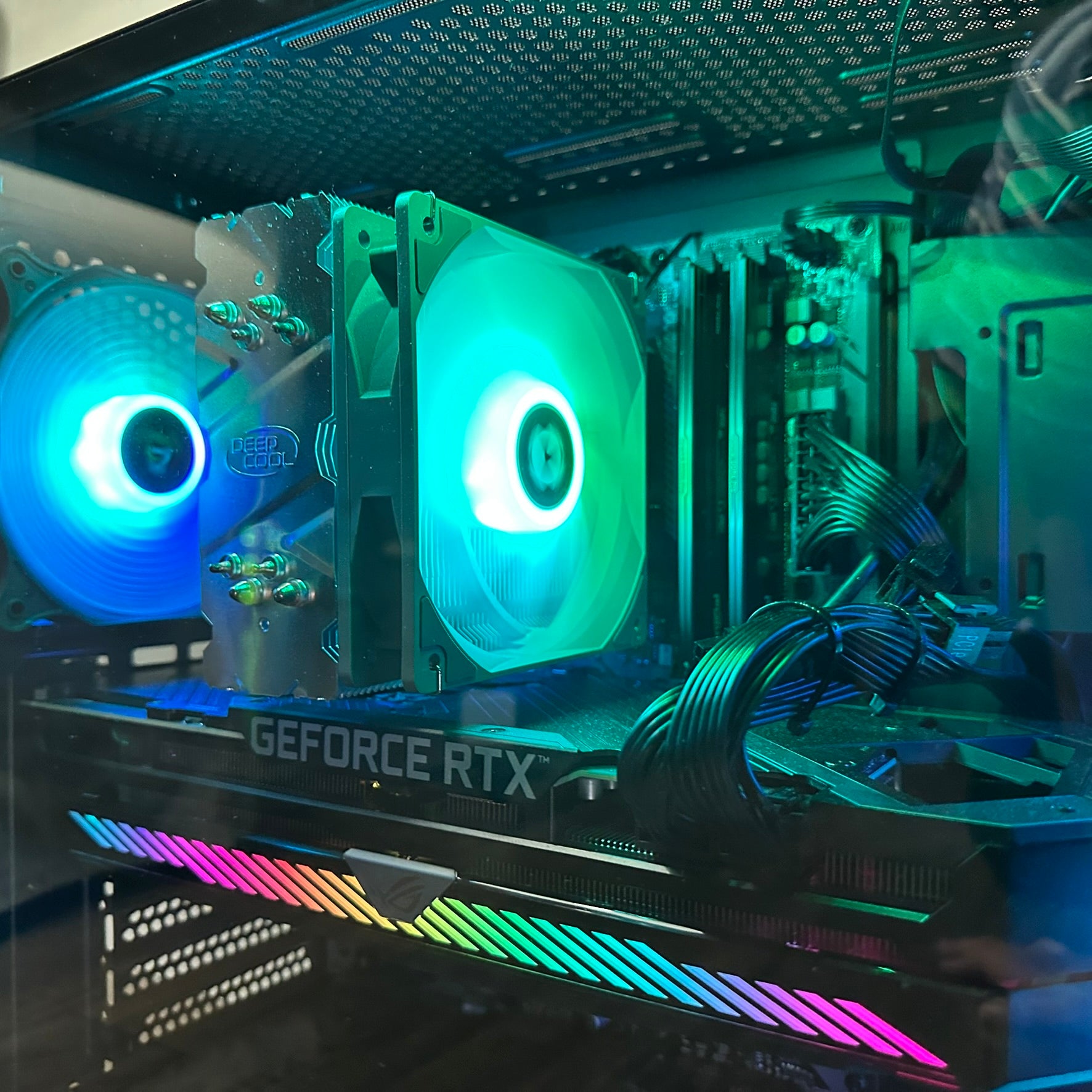 1080p/1440p Mid Tier 8-Core Gaming PC, Ryzen 7 3700x (Similar to i7-8700K), RTX 3070 8GB, 32GB 3200mhz DDR4 RAM, 1TB NVME SSD, WIFI + BT - Groovy Computers