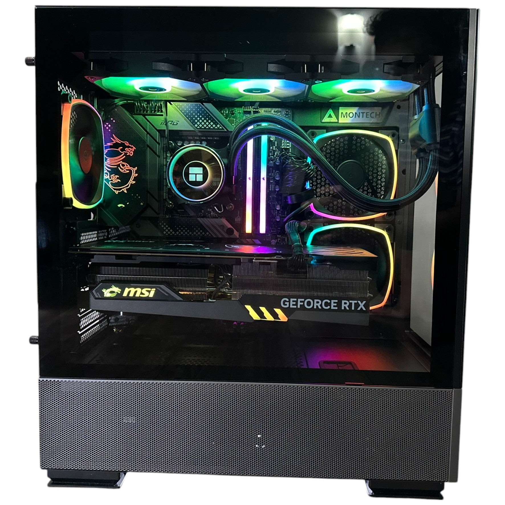 Brand New 24-Core High End Gaming PC MPG Edge, i9-13900F, RTX 4070 / 4090 Options, 32GB 6400mhz DDR5 Ram, 2TB NVME SSD, WIFI + BT
