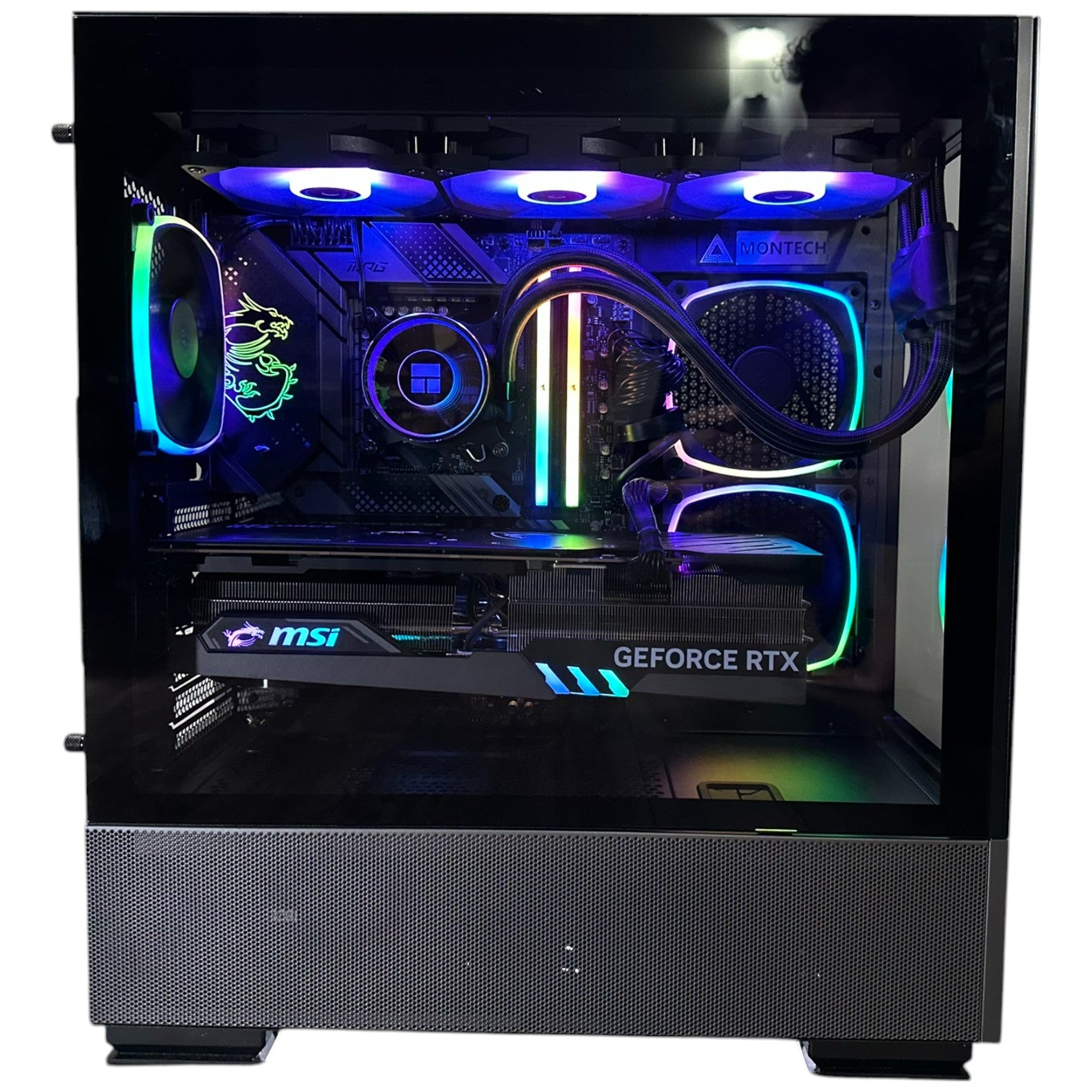 Brand New 24-Core High End Gaming PC MPG Edge, i9-13900F, RTX 4070 / 4090 Options, 32GB 6400mhz DDR5 Ram, 2TB NVME SSD, WIFI + BT