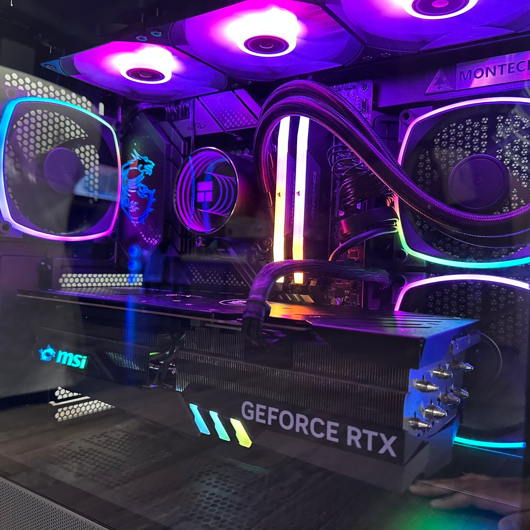 Brand New 24-Core High End Gaming PC MPG Edge, i9-13900F, RTX 4070 / 4090 Options, 32GB 6400mhz DDR5 Ram, 2TB NVME SSD, WIFI + BT