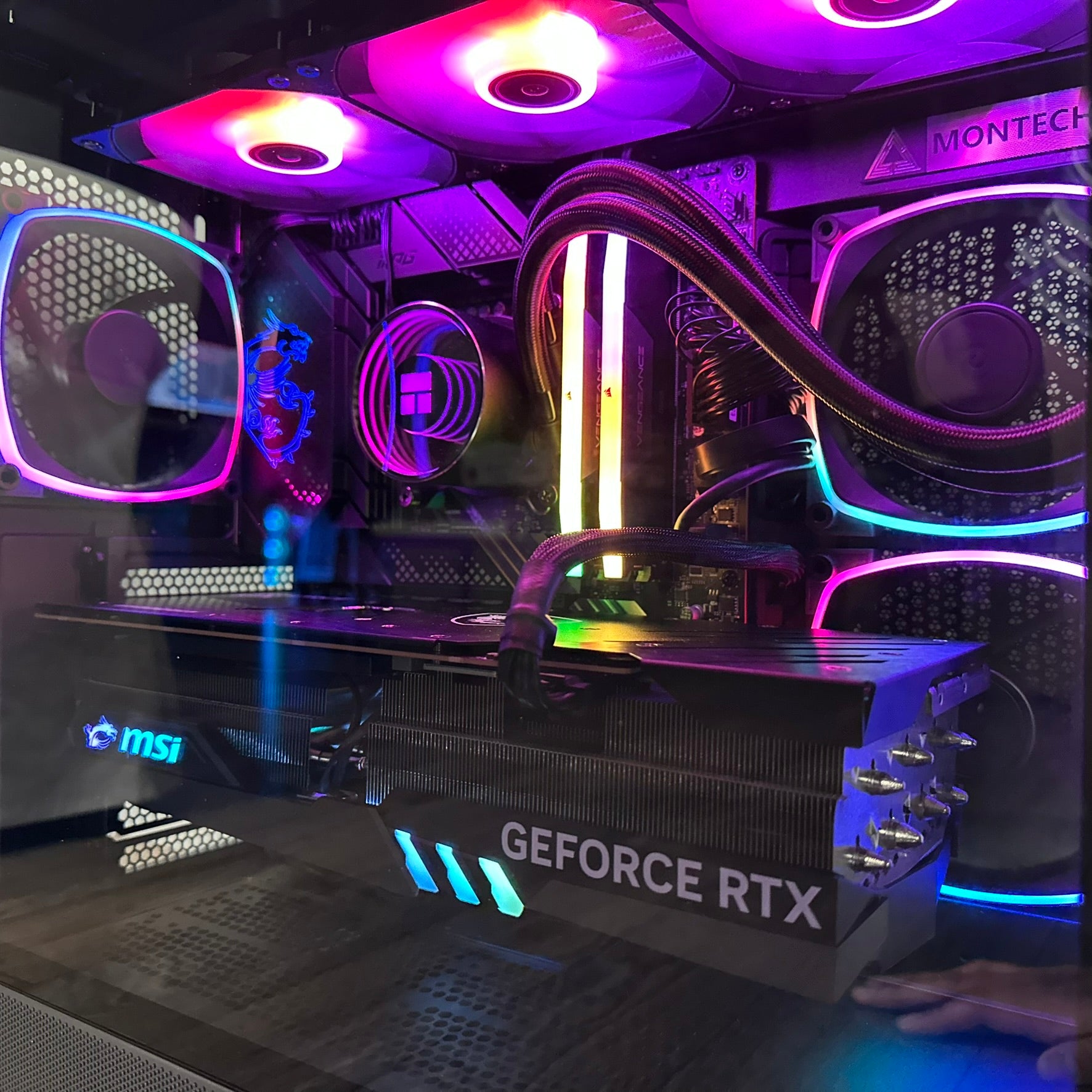 Brand New 24-Core High End Gaming PC MPG Edge, i9-13900F, RTX 4070 / 4090 Options, 32GB 6400mhz DDR5 Ram, 2TB NVME SSD, WIFI + BT