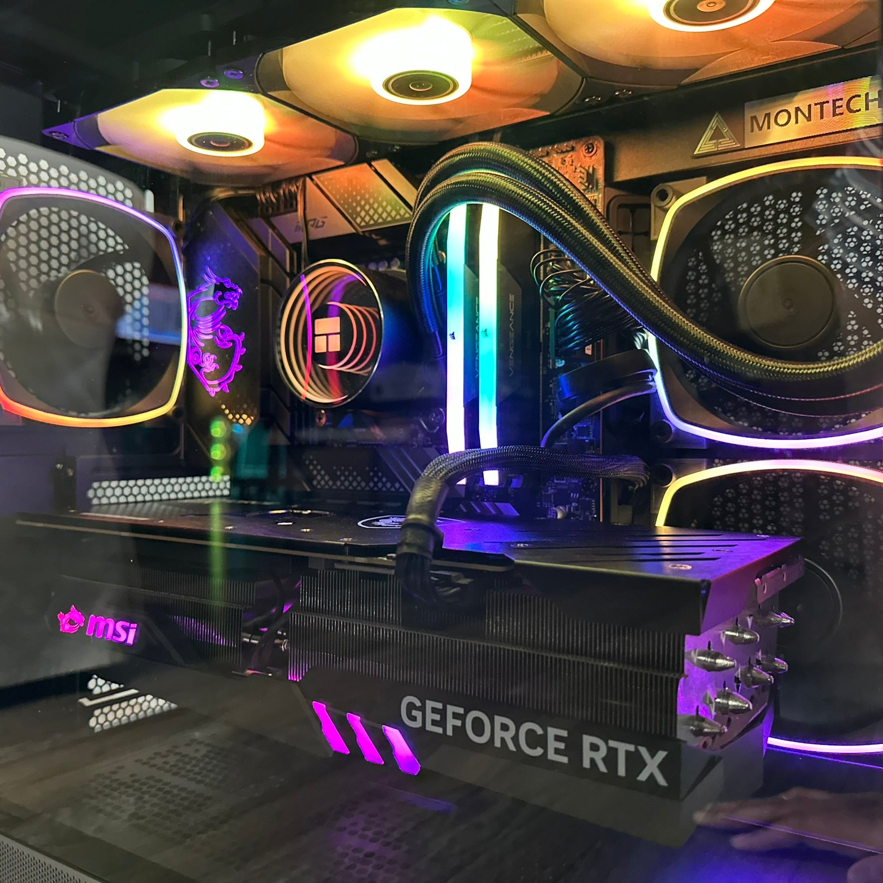 Brand New 24-Core High End Gaming PC MPG Edge, i9-13900F, RTX 4070 / 4090 Options, 32GB 6400mhz DDR5 Ram, 2TB NVME SSD, WIFI + BT