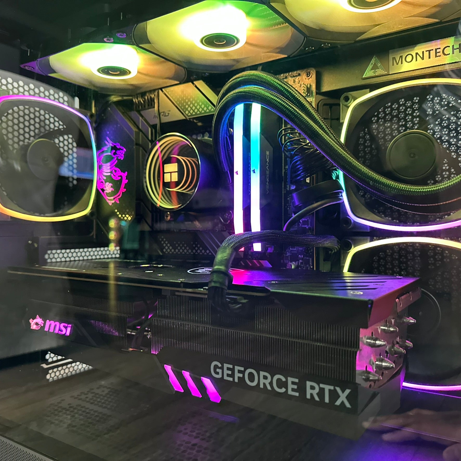 Brand New 24-Core High End Gaming PC MPG Edge, i9-13900F, RTX 4070 / 4090 Options, 32GB 6400mhz DDR5 Ram, 2TB NVME SSD, WIFI + BT