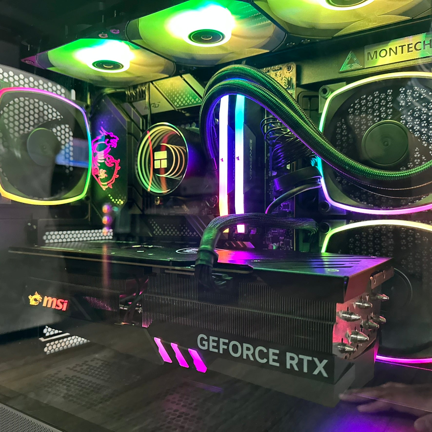 Brand New 24-Core High End Gaming PC MPG Edge, i9-13900F, RTX 4070 / 4090 Options, 32GB 6400mhz DDR5 Ram, 2TB NVME SSD, WIFI + BT