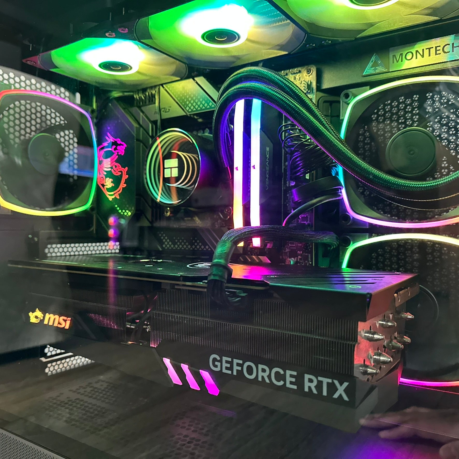 Brand New 24-Core High End Gaming PC MPG Edge, i9-13900F, RTX 4070 / 4090 Options, 32GB 6400mhz DDR5 Ram, 2TB NVME SSD, WIFI + BT