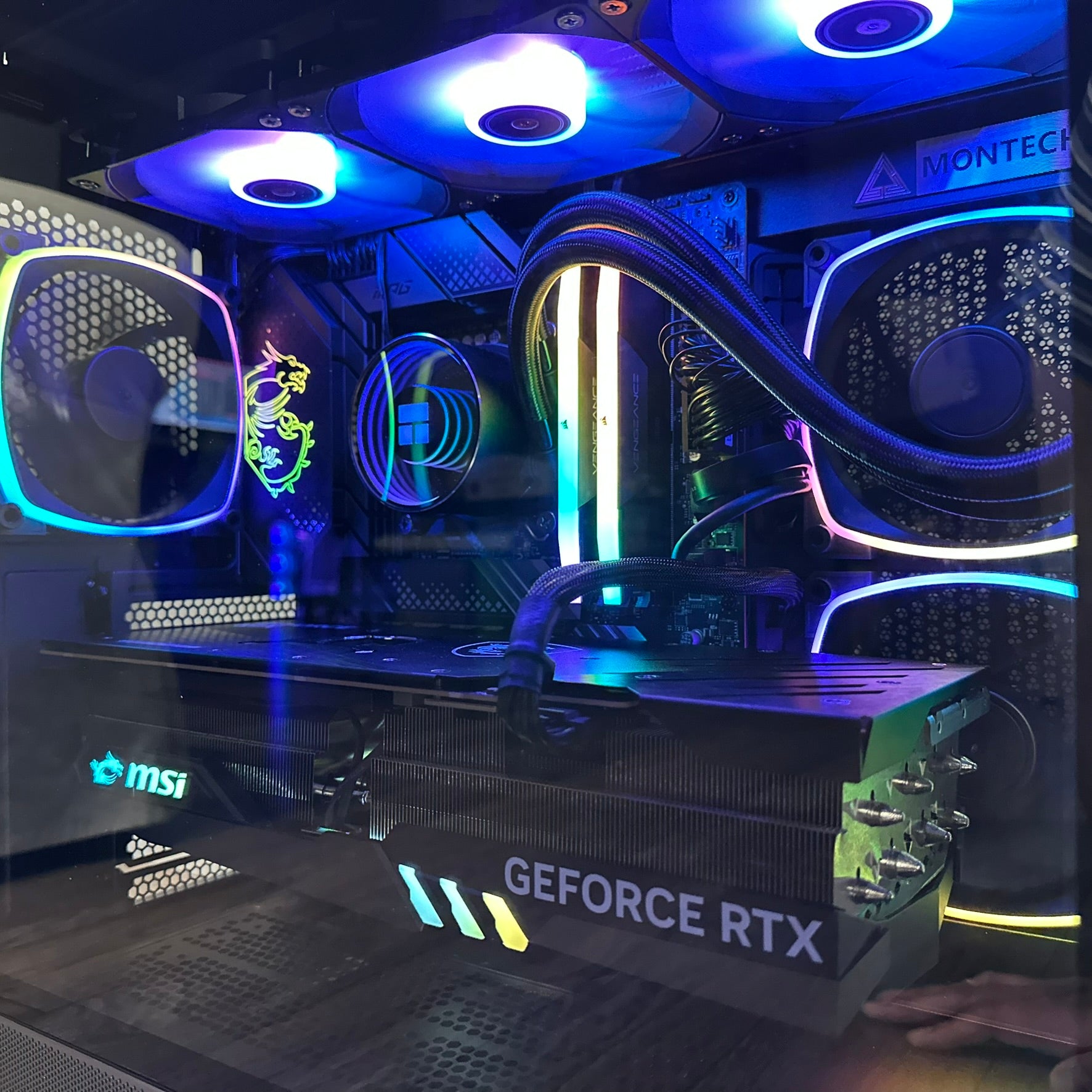 Brand New 24-Core High End Gaming PC MPG Edge, i9-13900F, RTX 4070 / 4090 Options, 32GB 6400mhz DDR5 Ram, 2TB NVME SSD, WIFI + BT