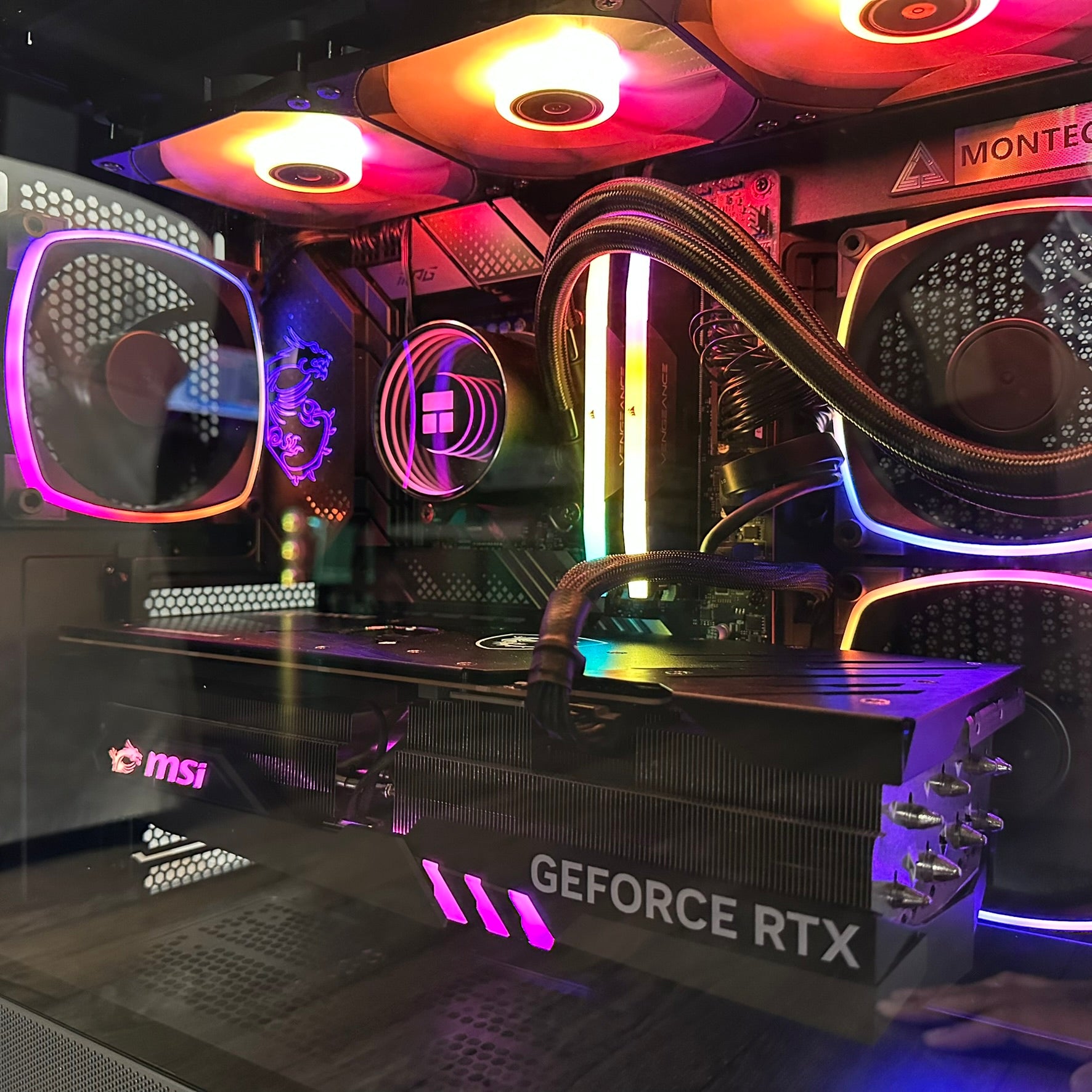 Brand New 24-Core High End Gaming PC MPG Edge, i9-13900F, RTX 4070 / 4090 Options, 32GB 6400mhz DDR5 Ram, 2TB NVME SSD, WIFI + BT