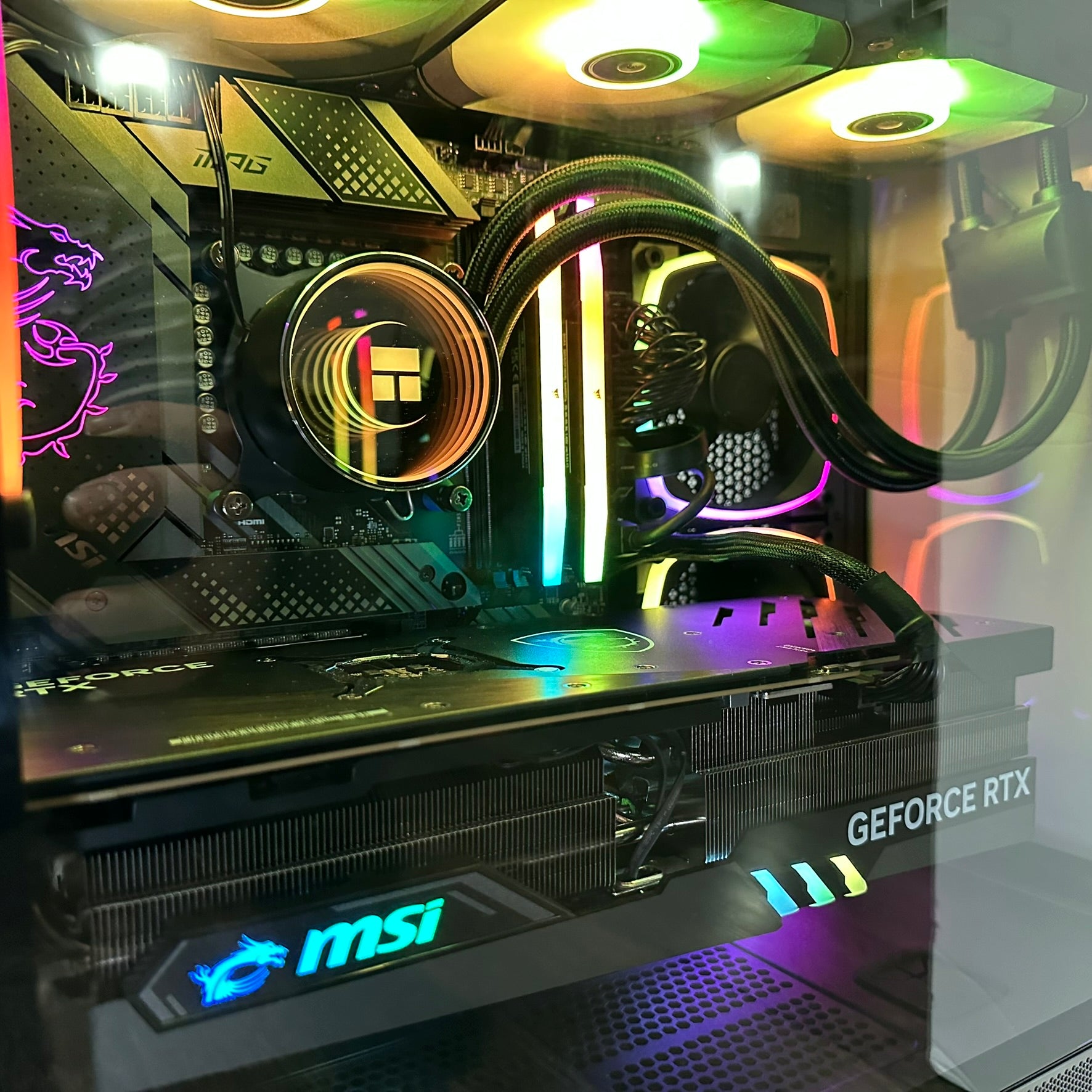 Brand New 24-Core High End Gaming PC MPG Edge, i9-13900F, RTX 4070 / 4090 Options, 32GB 6400mhz DDR5 Ram, 2TB NVME SSD, WIFI + BT