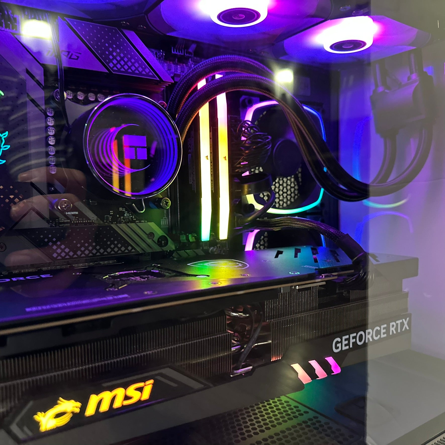 Brand New 24-Core High End Gaming PC MPG Edge, i9-13900F, RTX 4070 / 4090 Options, 32GB 6400mhz DDR5 Ram, 2TB NVME SSD, WIFI + BT