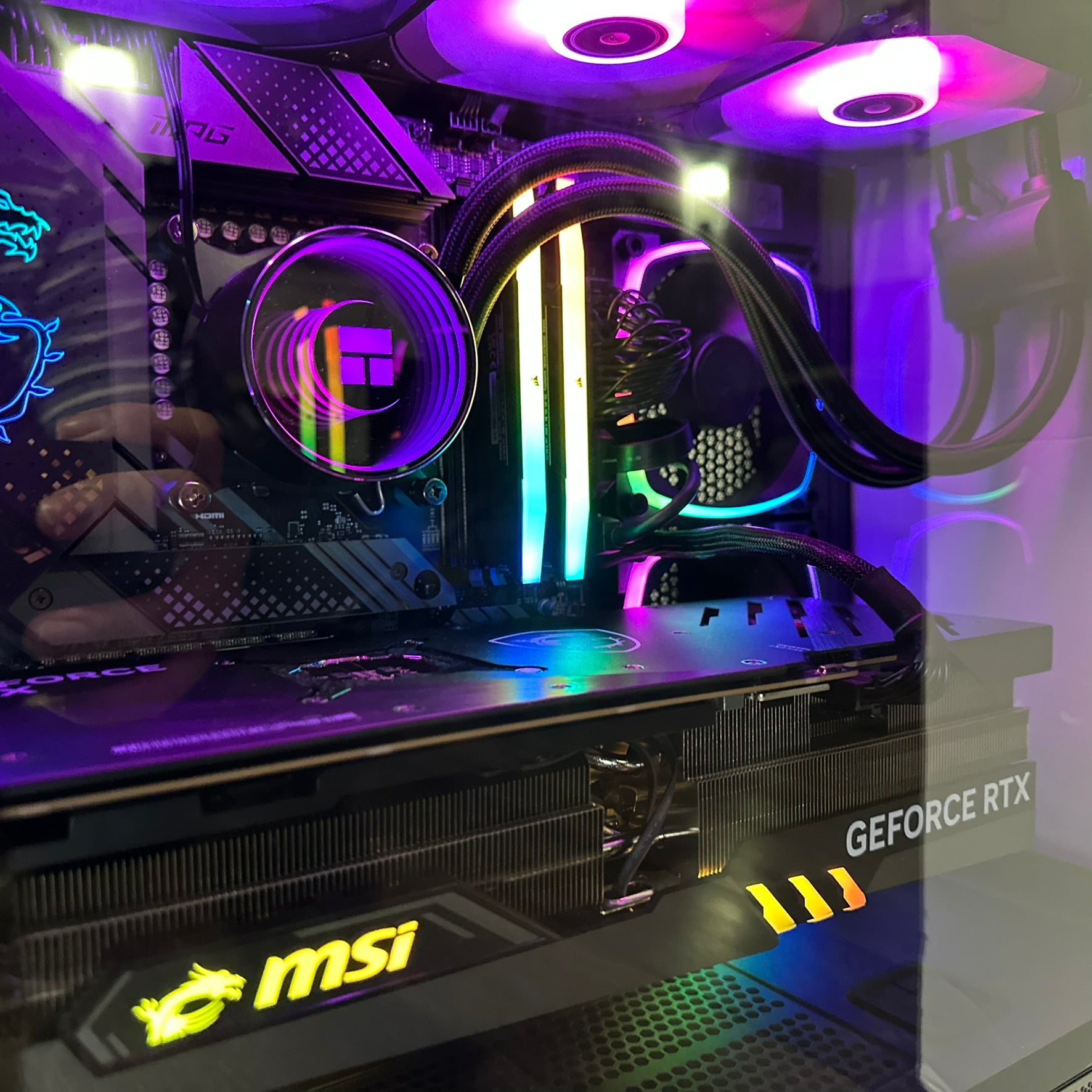 Brand New 24-Core High End Gaming PC MPG Edge, i9-13900F, RTX 4070 / 4090 Options, 32GB 6400mhz DDR5 Ram, 2TB NVME SSD, WIFI + BT