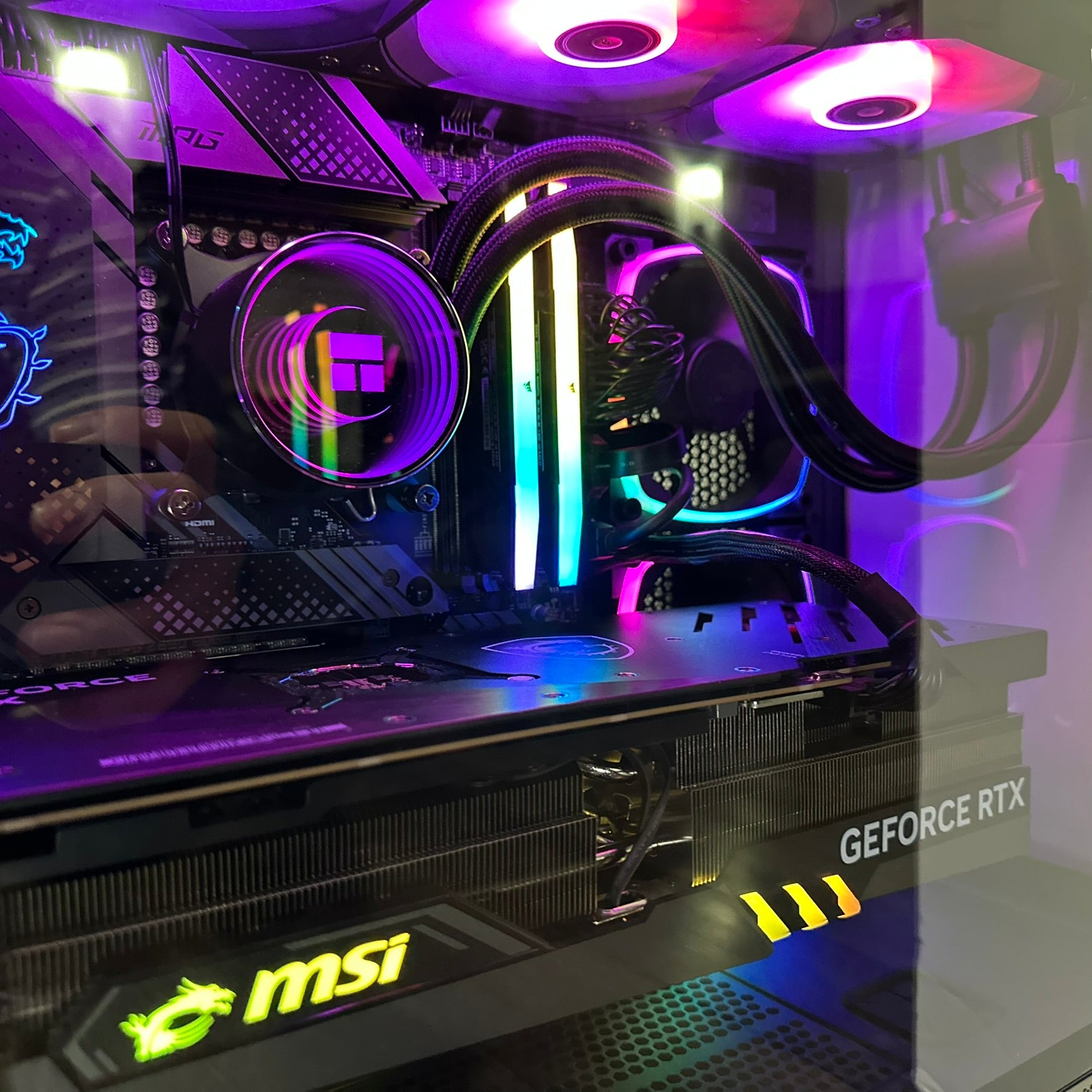 Brand New 24-Core High End Gaming PC MPG Edge, i9-13900F, RTX 4070 / 4090 Options, 32GB 6400mhz DDR5 Ram, 2TB NVME SSD, WIFI + BT