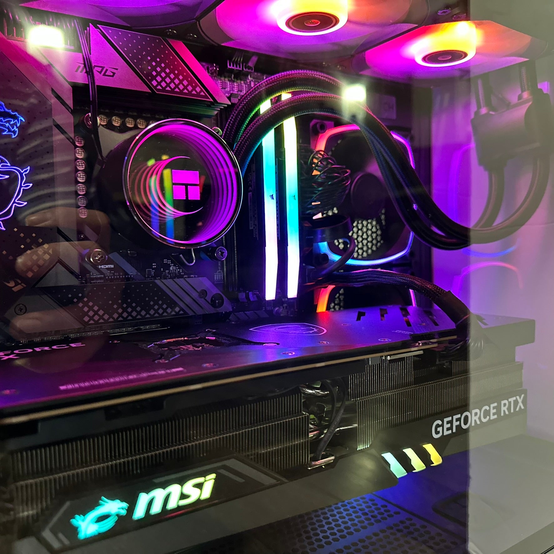 Brand New 24-Core High End Gaming PC MPG Edge, i9-13900F, RTX 4070 / 4090 Options, 32GB 6400mhz DDR5 Ram, 2TB NVME SSD, WIFI + BT