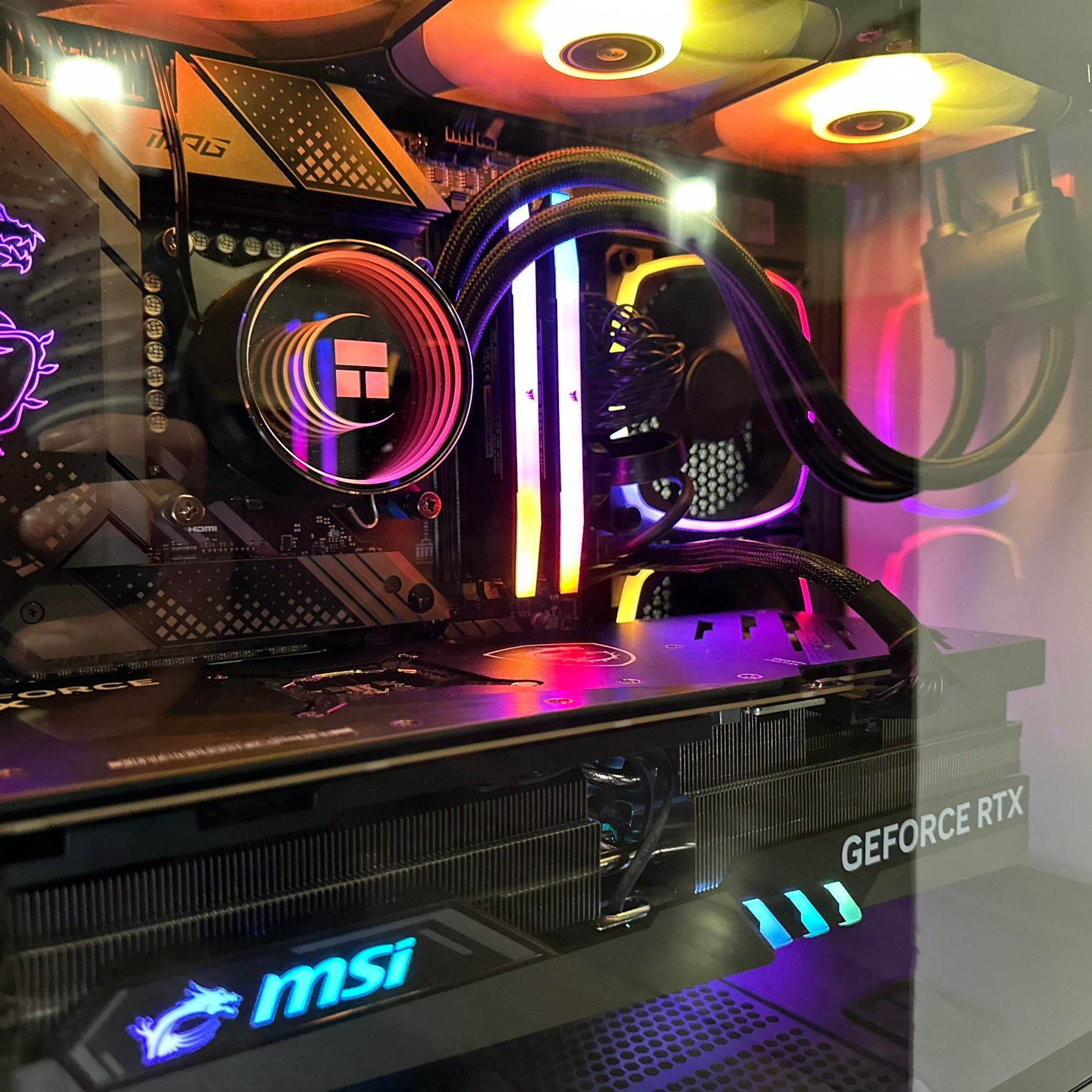 Brand New 24-Core High End Gaming PC MPG Edge, i9-13900F, RTX 4070 / 4090 Options, 32GB 6400mhz DDR5 Ram, 2TB NVME SSD, WIFI + BT