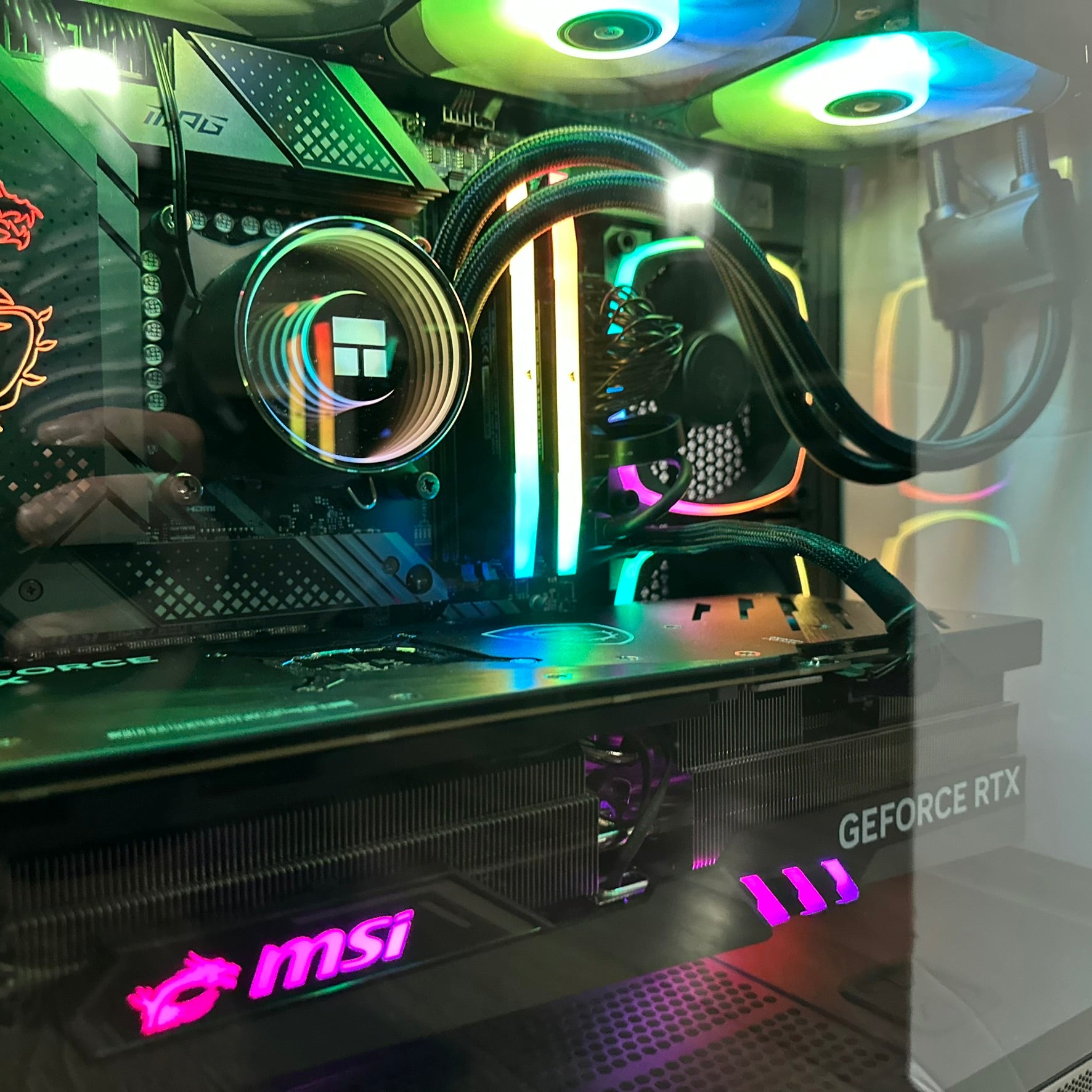Brand New 24-Core High End Gaming PC MPG Edge, i9-13900F, RTX 4070 / 4090 Options, 32GB 6400mhz DDR5 Ram, 2TB NVME SSD, WIFI + BT