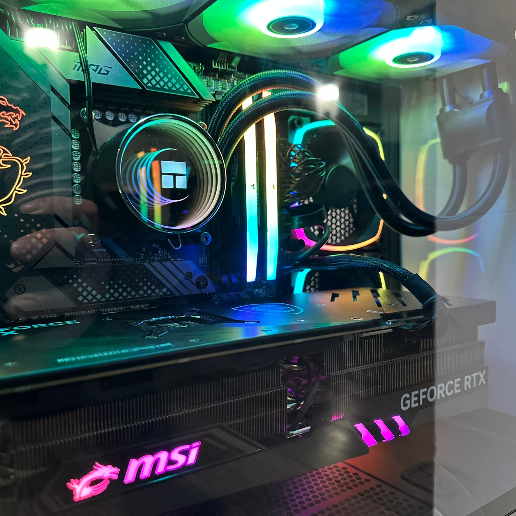 Brand New 24-Core High End Gaming PC MPG Edge, i9-13900F, RTX 4070 / 4090 Options, 32GB 6400mhz DDR5 Ram, 2TB NVME SSD, WIFI + BT