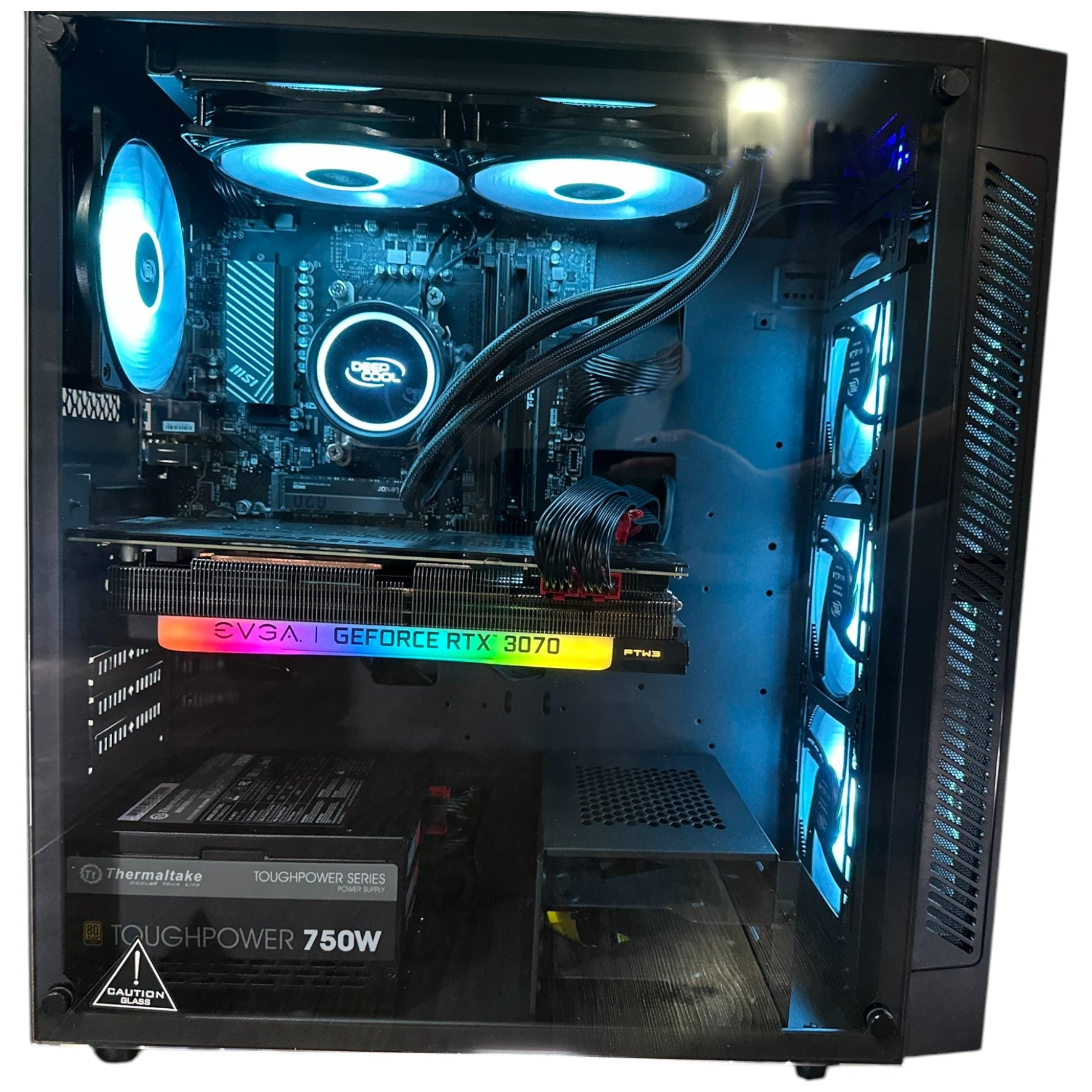 Brand New 8-Core High-End Gaming PC, Ryzen 7 7700, RX 9070 XT/RTX 5070 Ti Options, 32GB 6000mhz DDR5 Ram, 1TB NVME SSD