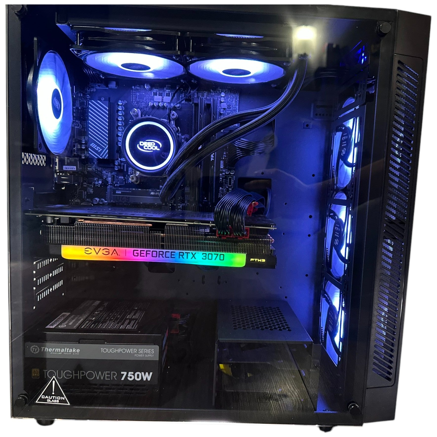 Brand New 8-Core High-End Gaming PC, Ryzen 7 7700, RX 9070 XT/RTX 5070 Ti Options, 32GB 6000mhz DDR5 Ram, 1TB NVME SSD