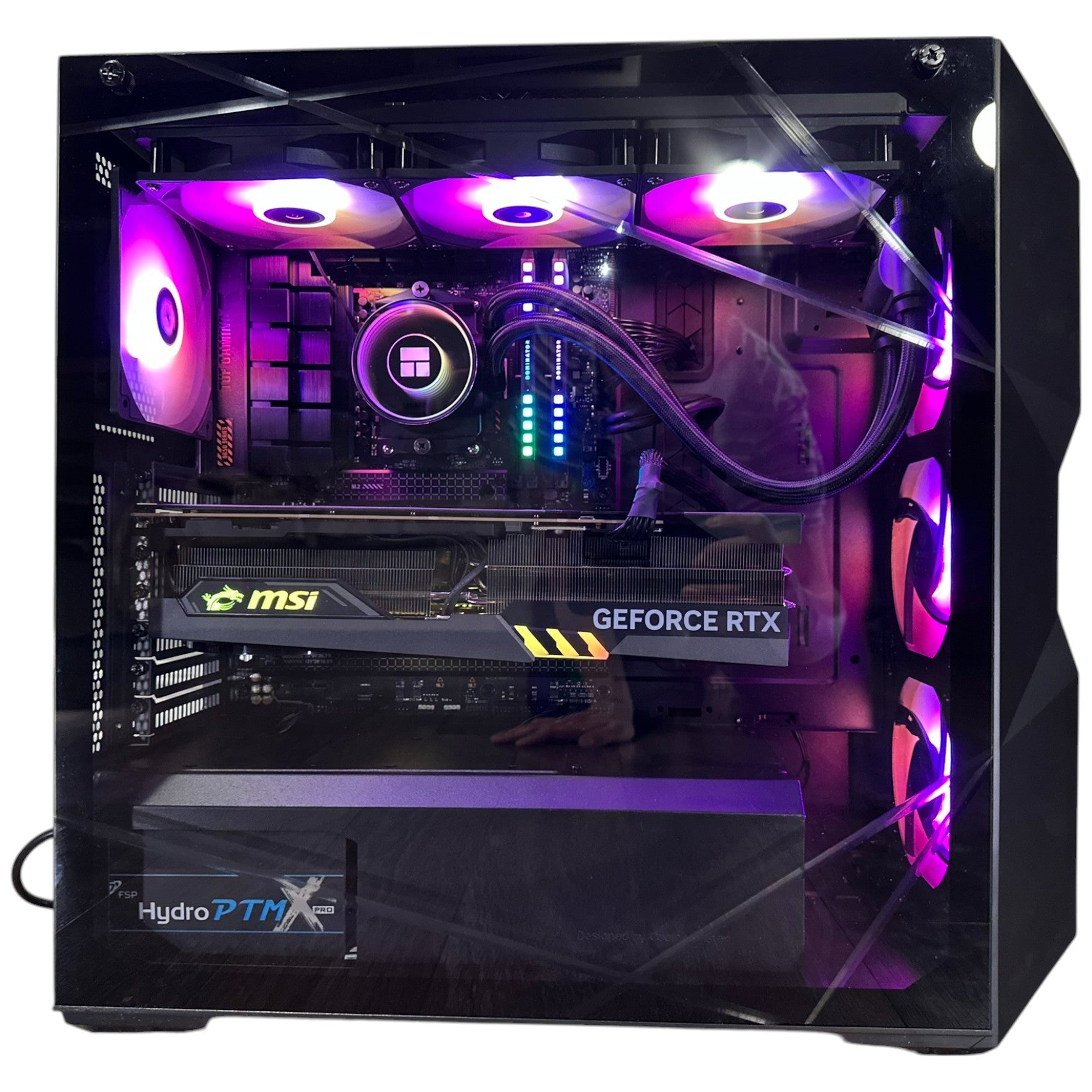 Ryzen 7 9800X3D "Fastest Gaming CPU" Gaming PC | 8-Core | RTX 30/40/50 Series Options | 32GB DDR5 6000MHz | 2TB NVMe SSD | MSI PRO | WIFI + BT | Brand New - Groovy Computers