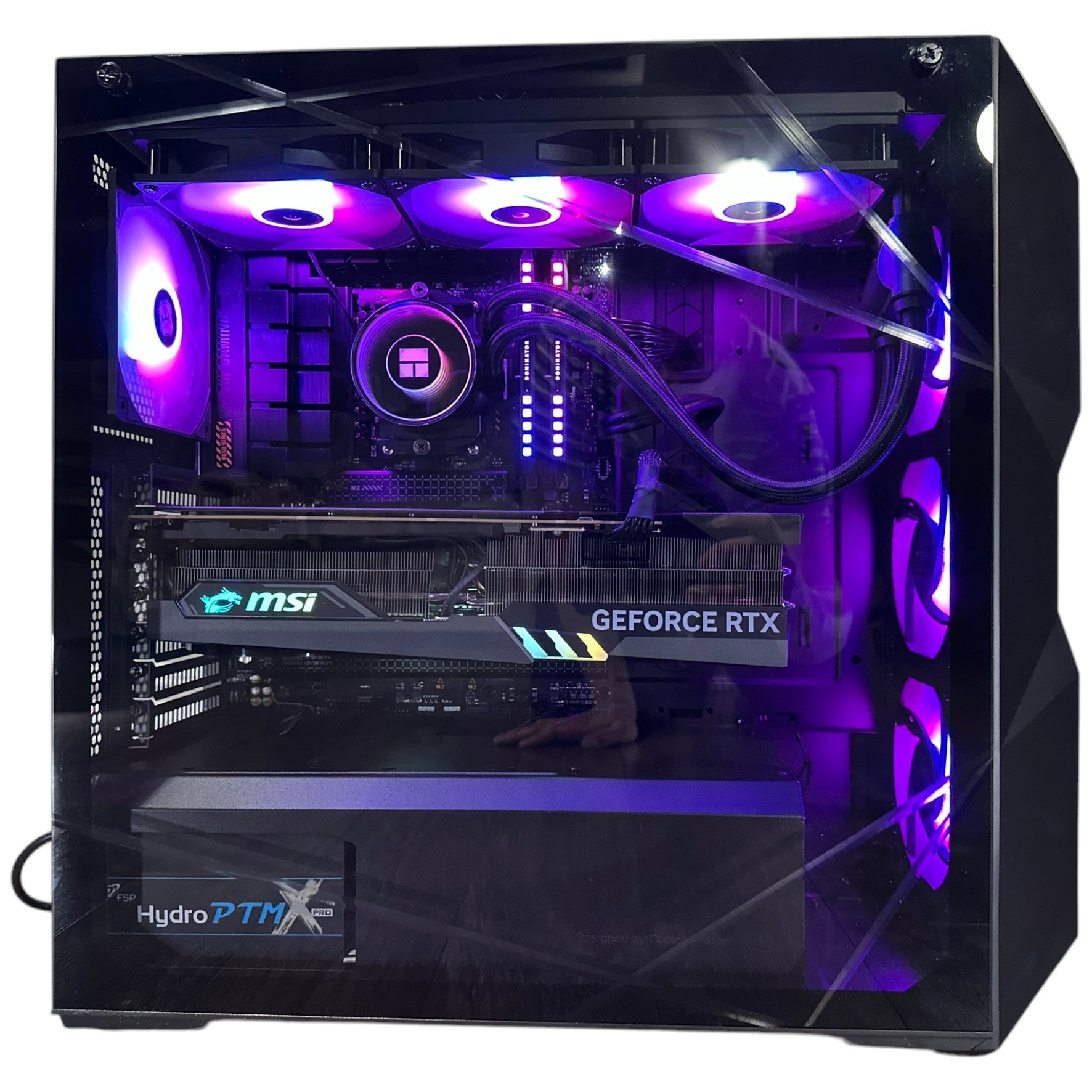 Ryzen 7 9800X3D "Fastest Gaming CPU" Gaming PC | 8-Core | RTX 30/40/50 Series Options | 32GB DDR5 6000MHz | 2TB NVMe SSD | MSI PRO | WIFI + BT | Brand New - Groovy Computers