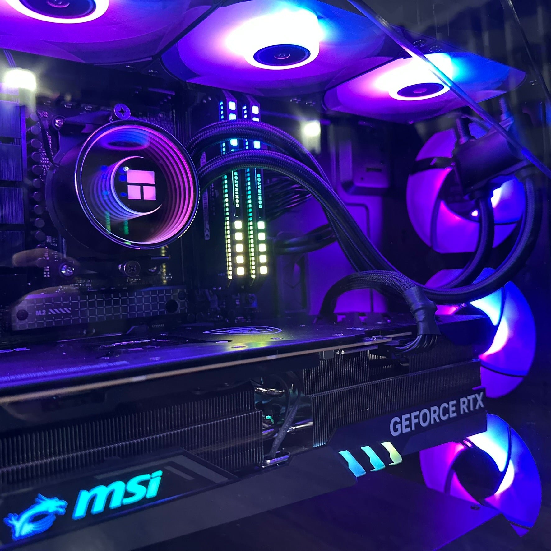 #1 Fastest Gaming PC | Ryzen 7 9800X3D | 8-Core | RTX 5090 32GB | 32GB DDR5 6000MHz | 2TB NVMe SSD | MSI™ PRO | WIFI + BT | Brand New