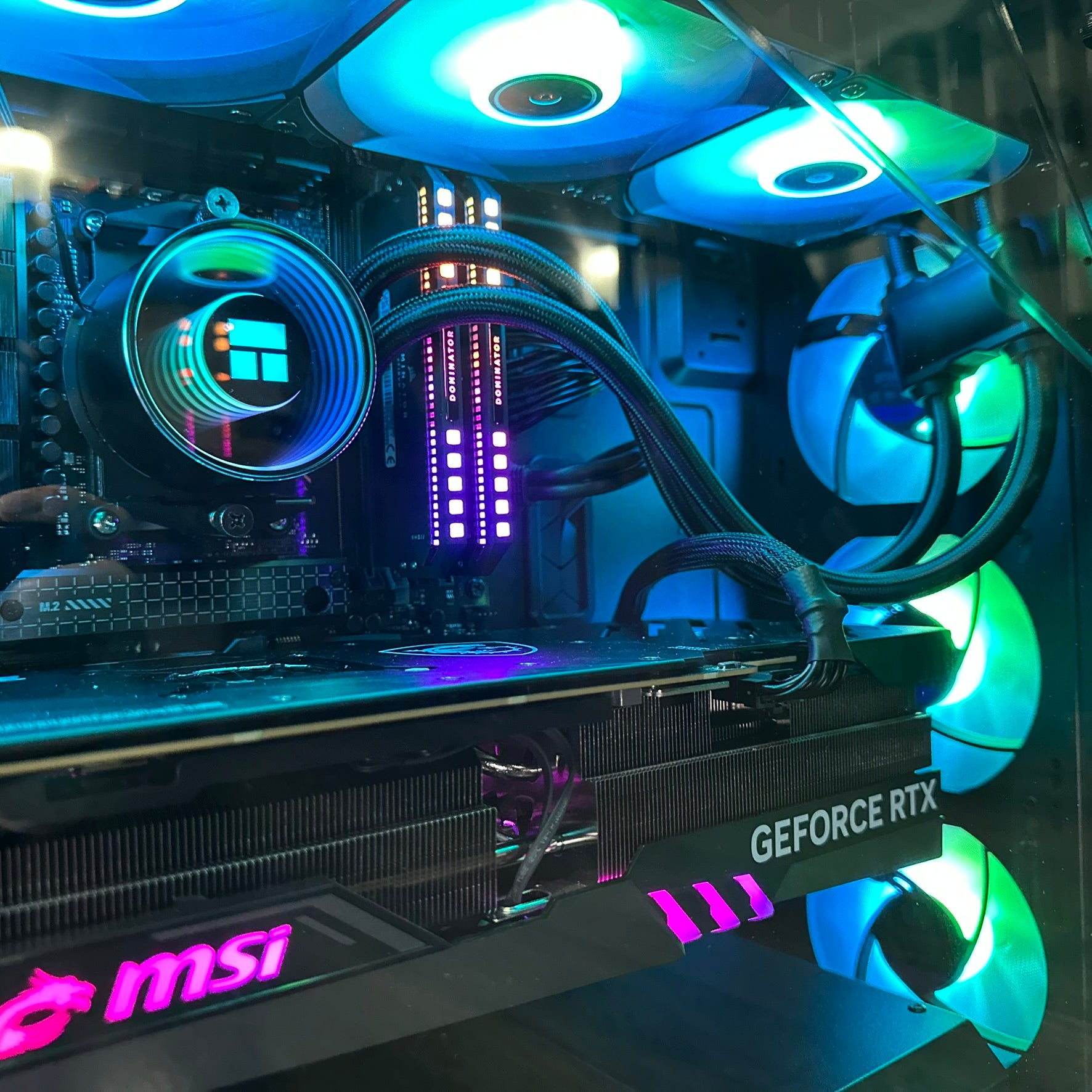 Ryzen 7 9800X3D "Fastest Gaming CPU" Gaming PC | 8-Core | RTX 30/40/50 Series Options | 32GB DDR5 6000MHz | 2TB NVMe SSD | MSI PRO | WIFI + BT | Brand New - Groovy Computers