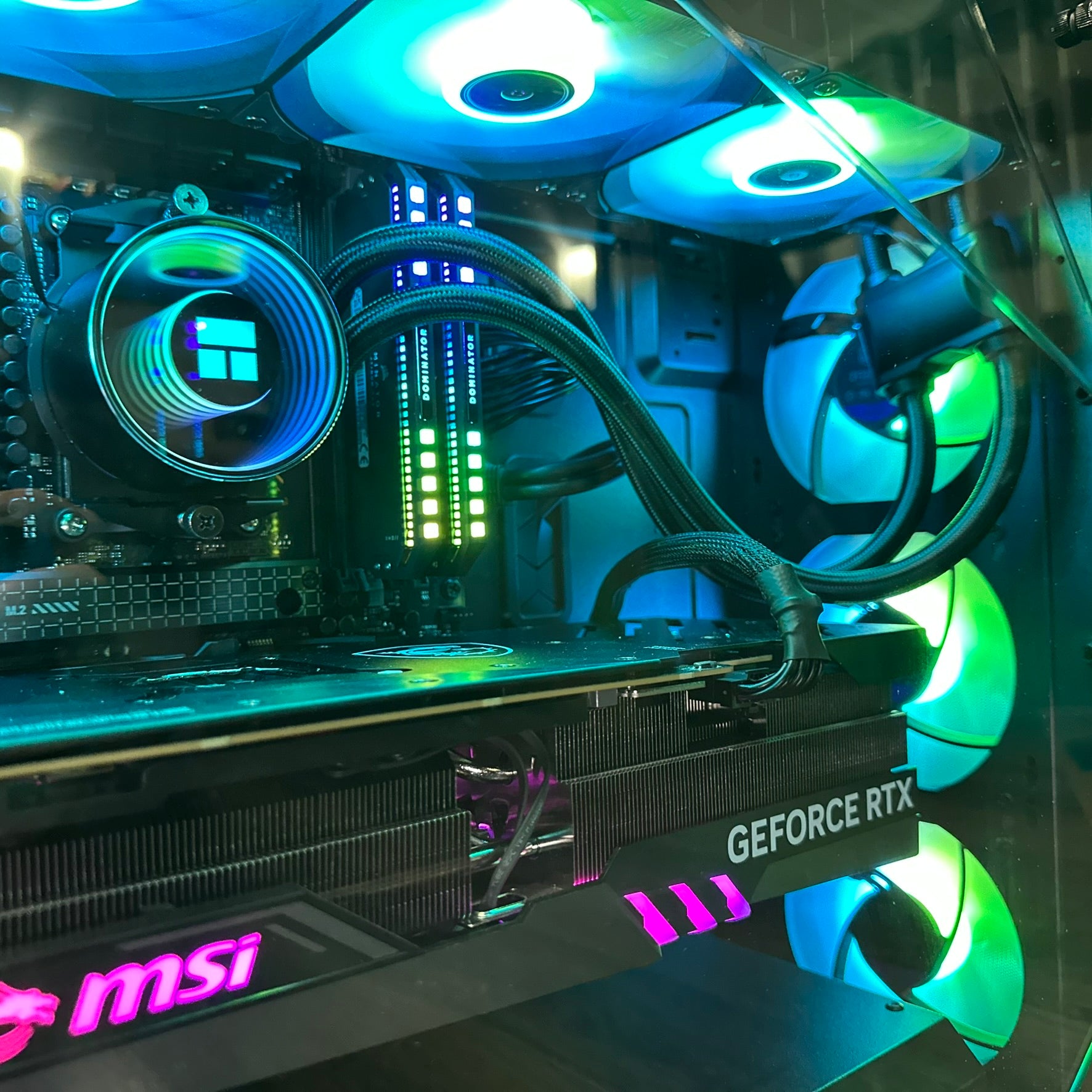 #1 Fastest Gaming PC | Ryzen 7 9800X3D | 8-Core | RTX 5090 32GB | 32GB DDR5 6000MHz | 2TB NVMe SSD | MSI™ PRO | WIFI + BT | Brand New