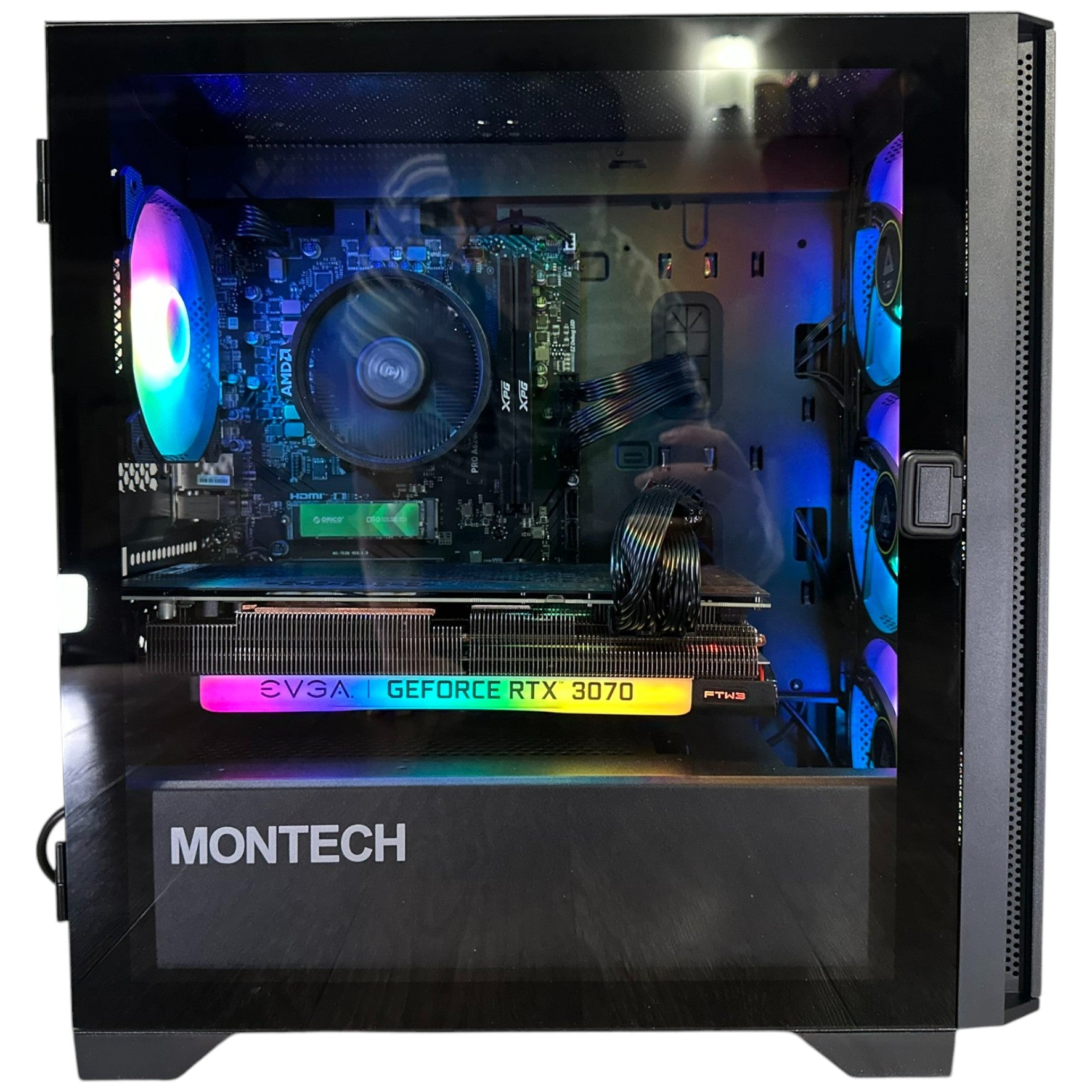 Ryzen 7 8700F Gaming PC | RTX 30/40/50 Series Options | 32GB DDR5 5200MHz | 1TB NVMe SSD | MSI™ PRO | Brand New