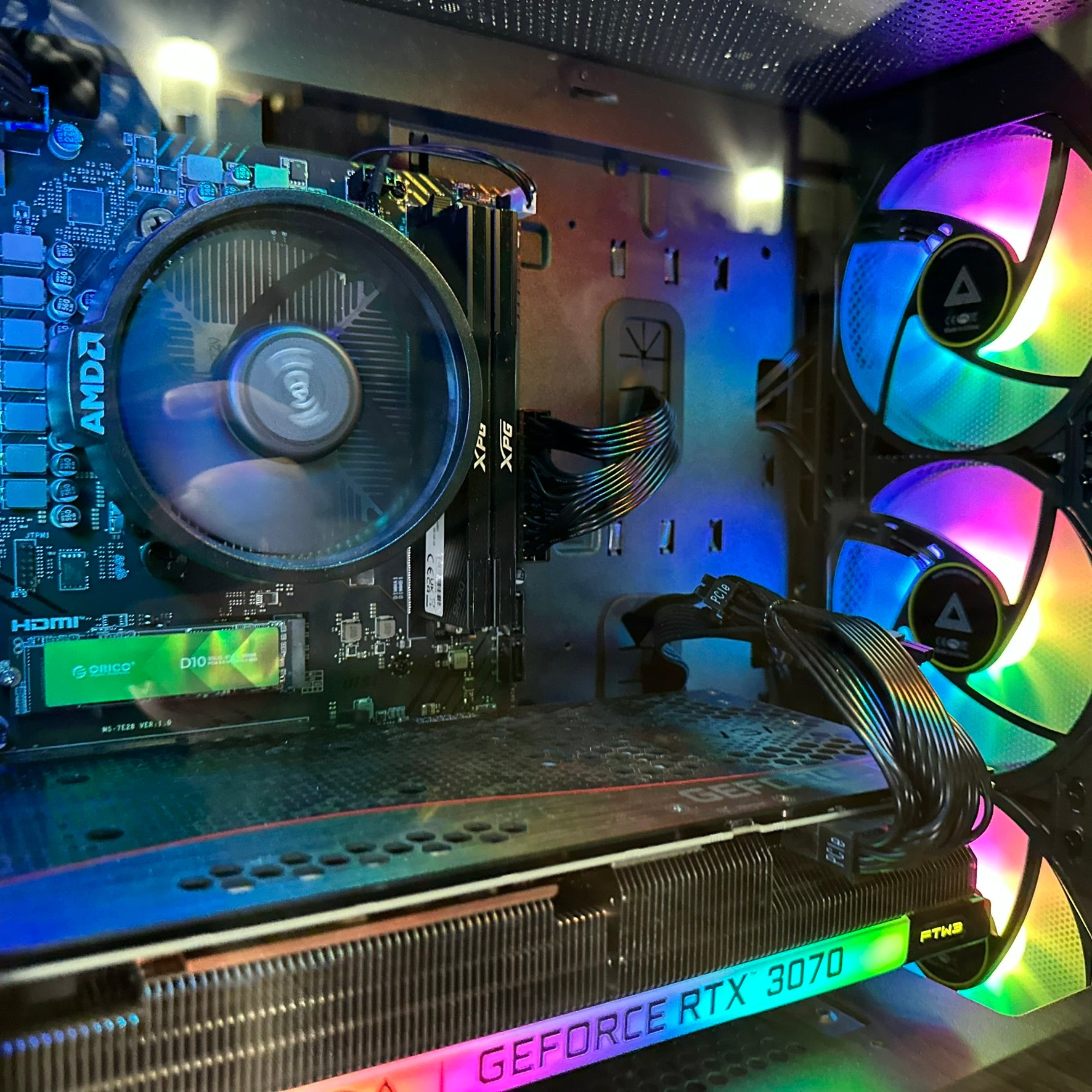 Ryzen 7 8700F Gaming PC | RTX 30/40/50 Series Options | 32GB DDR5 5200MHz | 1TB NVMe SSD | MSI™ PRO | Brand New