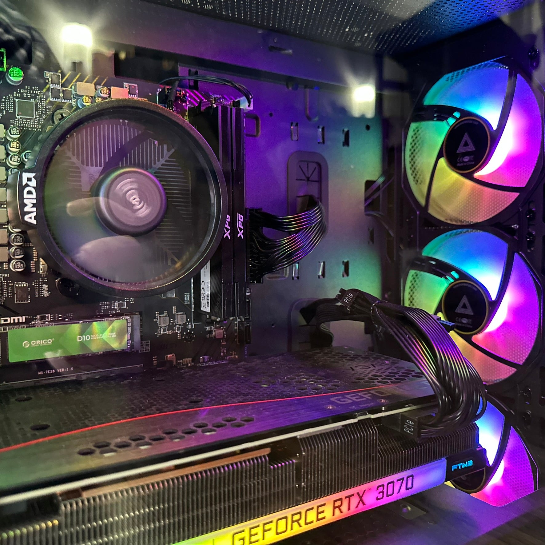 Ryzen 7 8700F Gaming PC | RTX 30/40/50 Series Options | 32GB DDR5 5200MHz | 1TB NVMe SSD | MSI™ PRO | Brand New
