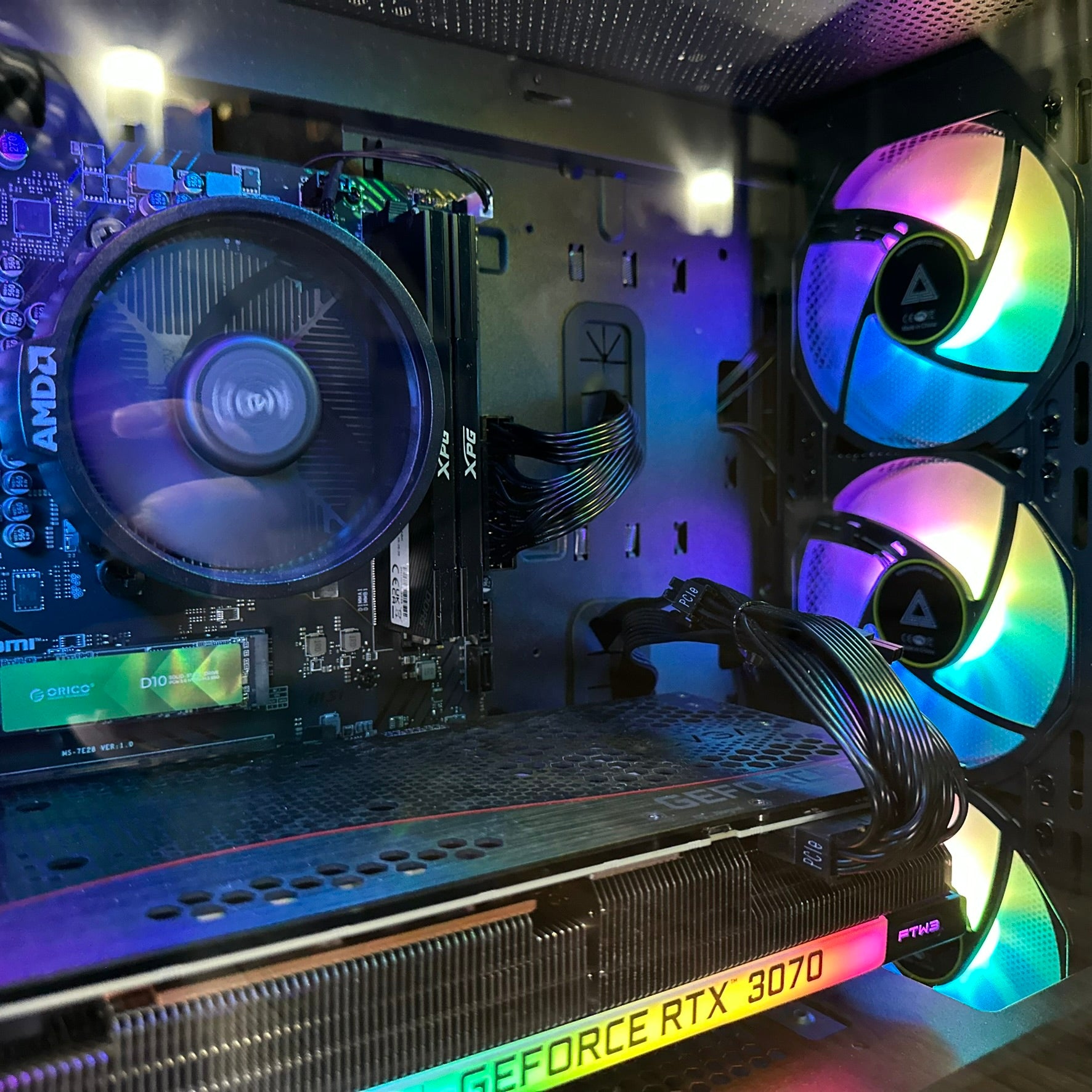 Ryzen 7 8700F Gaming PC | RTX 30/40/50 Series Options | 32GB DDR5 5200MHz | 1TB NVMe SSD | MSI™ PRO | Brand New