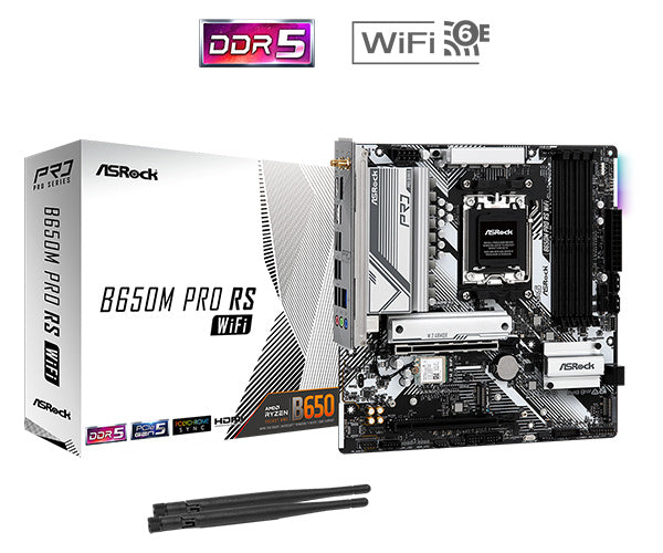 ASRock B650M Pro RS WiFi — manufacturer reference image