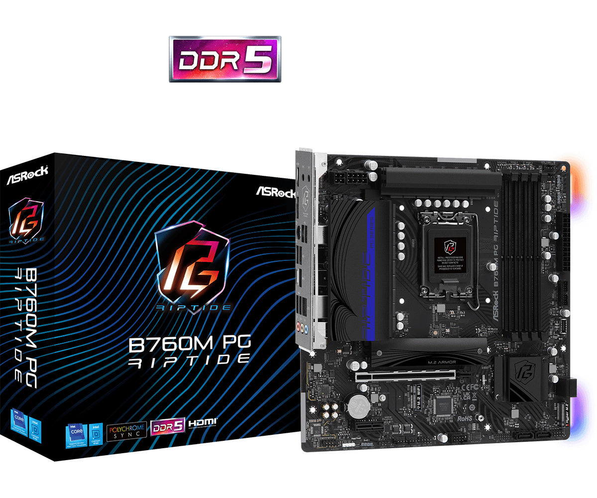 ASRock B760M PG Riptide — manufacturer reference image