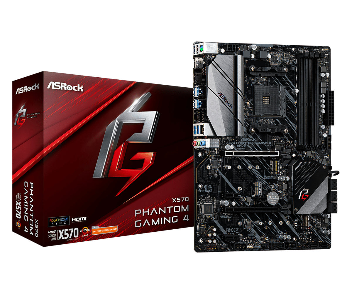 ASRock X570 Phantom Gaming 4 — manufacturer reference image