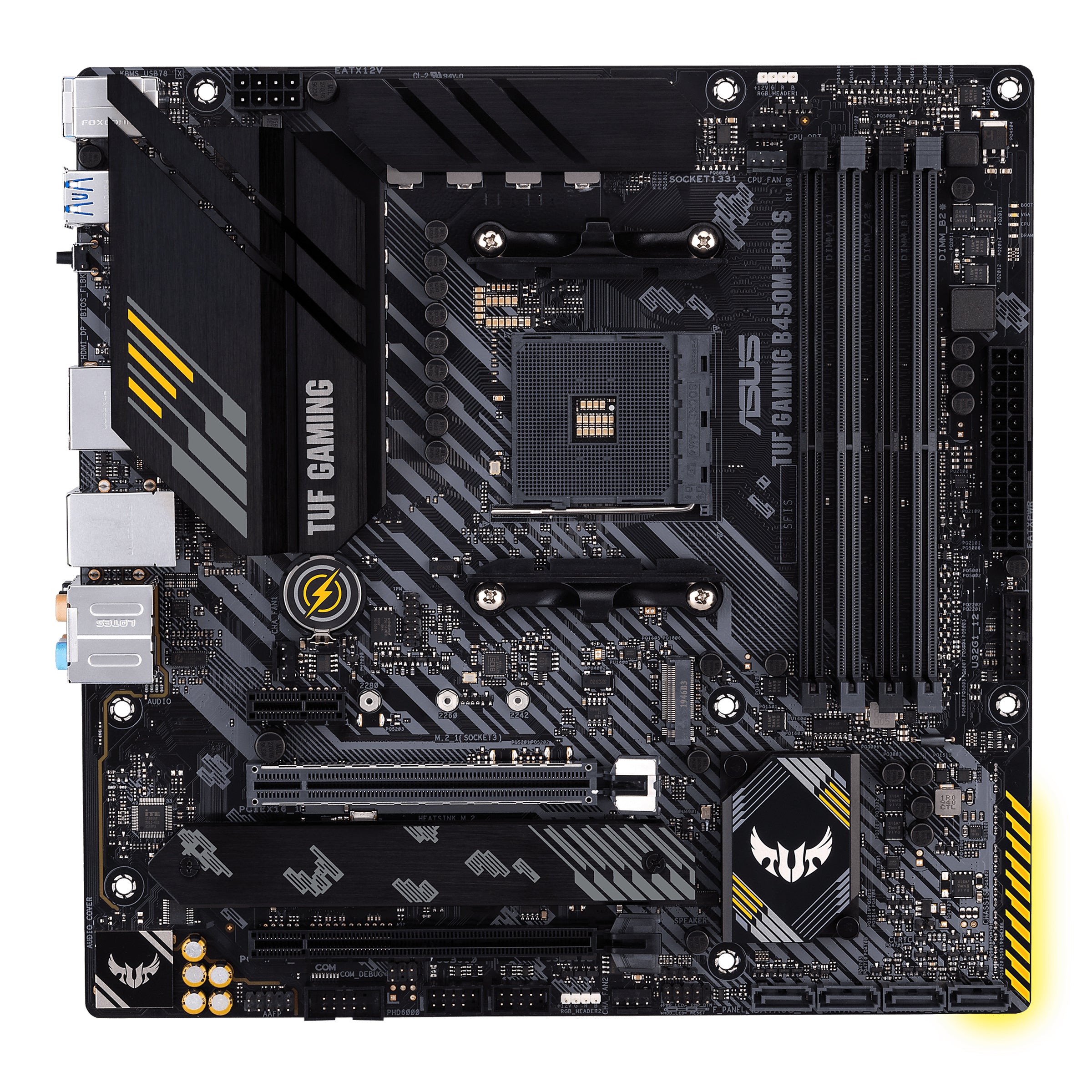 ASUS TUF Gaming B450M-Pro S — manufacturer reference image