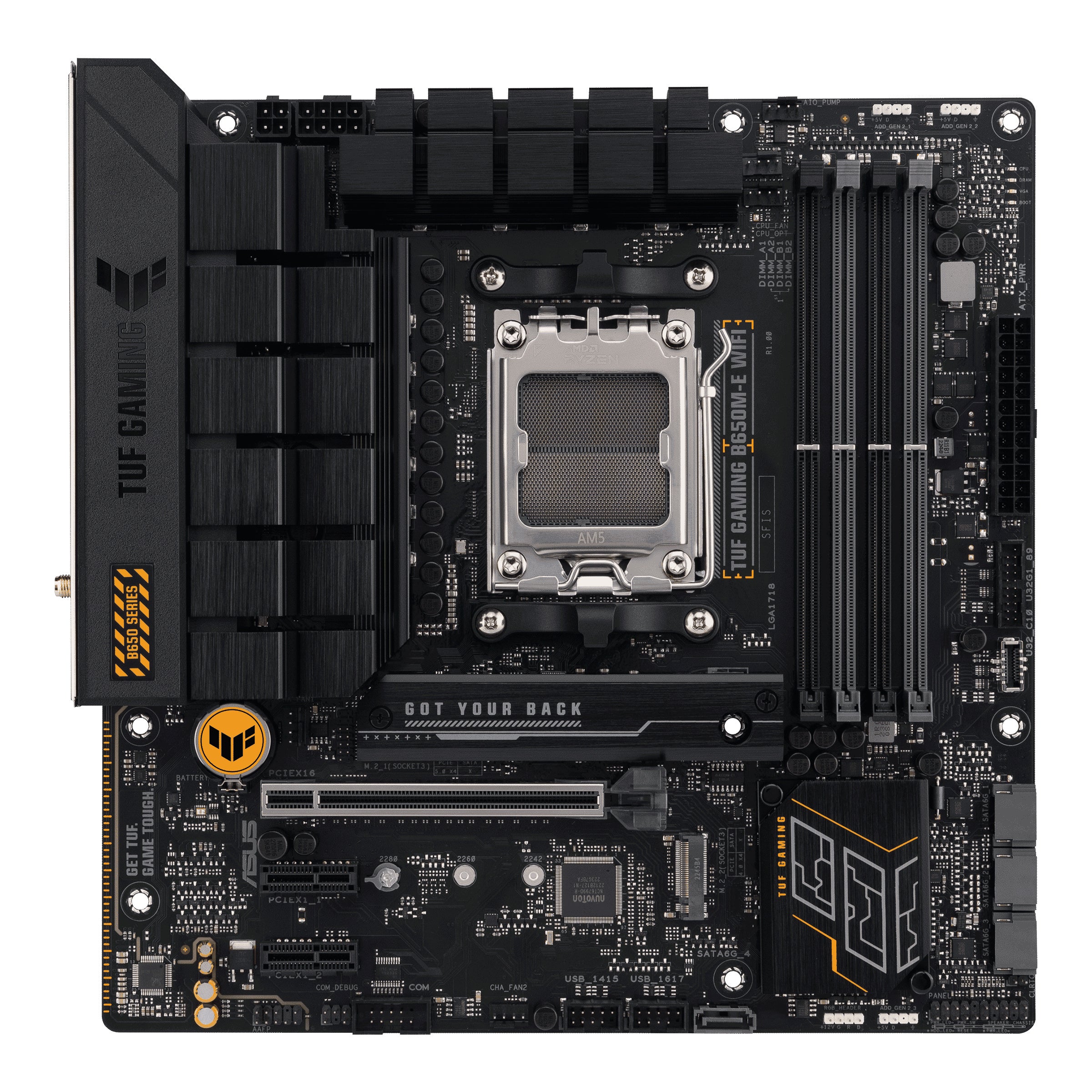 ASUS TUF Gaming B650M-E WiFi — manufacturer reference image